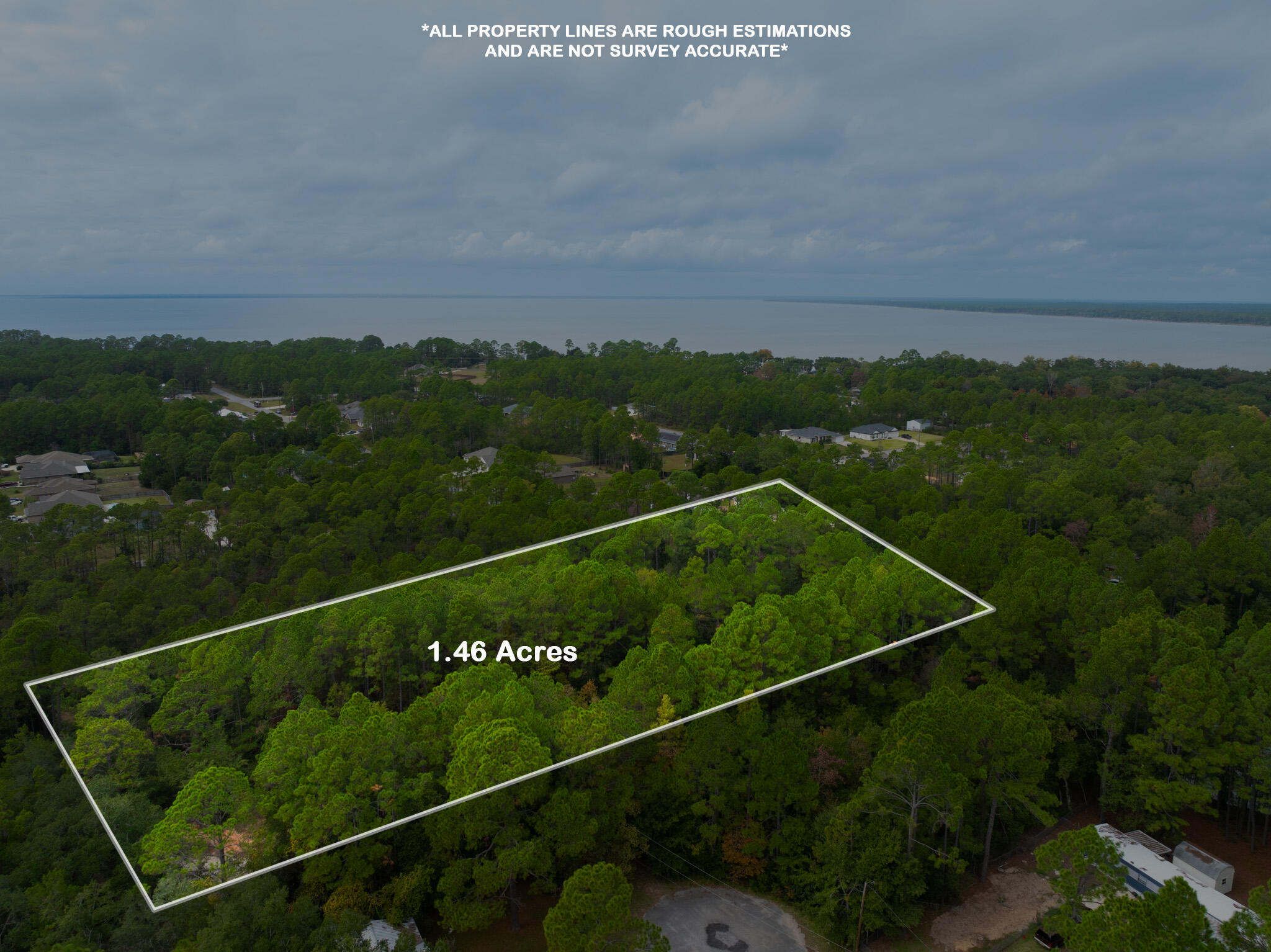 Get your building plans ready! This oversized 1.48-acre vacant parcel is tucked away at the end of a quiet cul-de-sac in Navarre, offering privacy, natural surroundings, and plenty of room to create your dream home. The property features a beautiful wooded setting, pond frontage, and is surrounded by established homes, making it an ideal location for a custom build.
Enjoy the peaceful setting while still being conveniently located near Navarre Beach, shopping, dining, schools, and Hurlburt Field.
Highlights include: • 1.48-acre lot • Cul-de-sac location • Pond frontage • Wooded and private setting • County road frontage • Convenient access to beaches, military bases, and local amenities
Don't miss this opportunity to secure a large homesite in one of Navarre's growing areas and build exactly what you've been dreaming of.