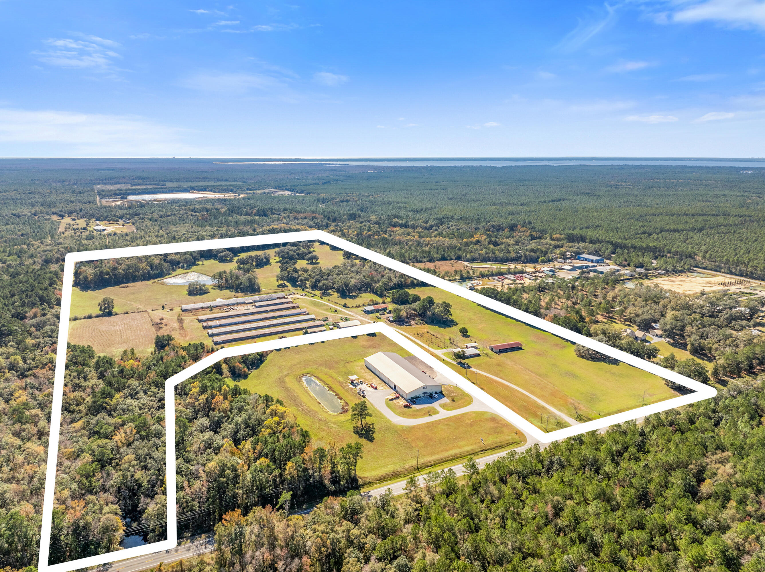 PRICE REDUCED *85 ACRES ZONED HEAVY INDUSTRIAL* Don't let this opportunity pass you by--this is the largest heavy industrial parcel currently on the market in Walton County. This property offers a remarkable chance for industrial development in the rapidly growing Freeport area. Covering 80 acres, it is strategically situated for easy access to major commercial routes, including Hwy 331 to I-10. Additionally, it provides convenient access to NW Florida Beaches International Airport in Panama City, as well as Destin-Ft Walton Airport and Eglin AFB to the west. City water is available and sewer is being installed in the area. Survey, Environmental, allowable uses and conceptual plan located in documents. Seller will consider owner financing!Call to set up your tour