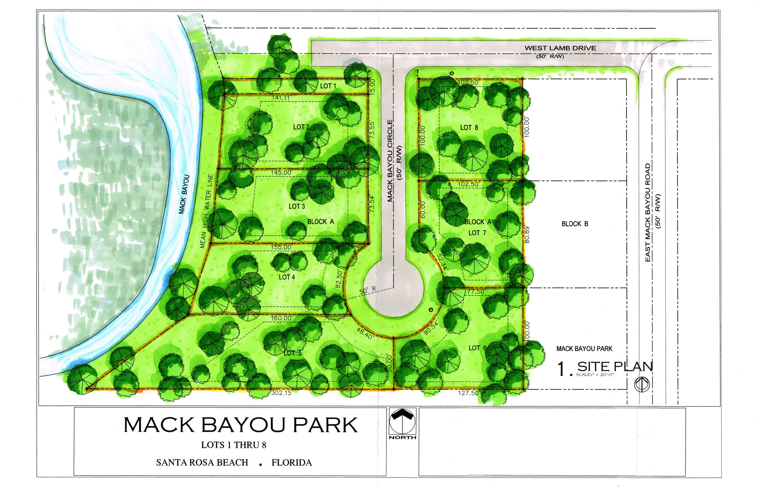 Mack Bayou Park - Land
