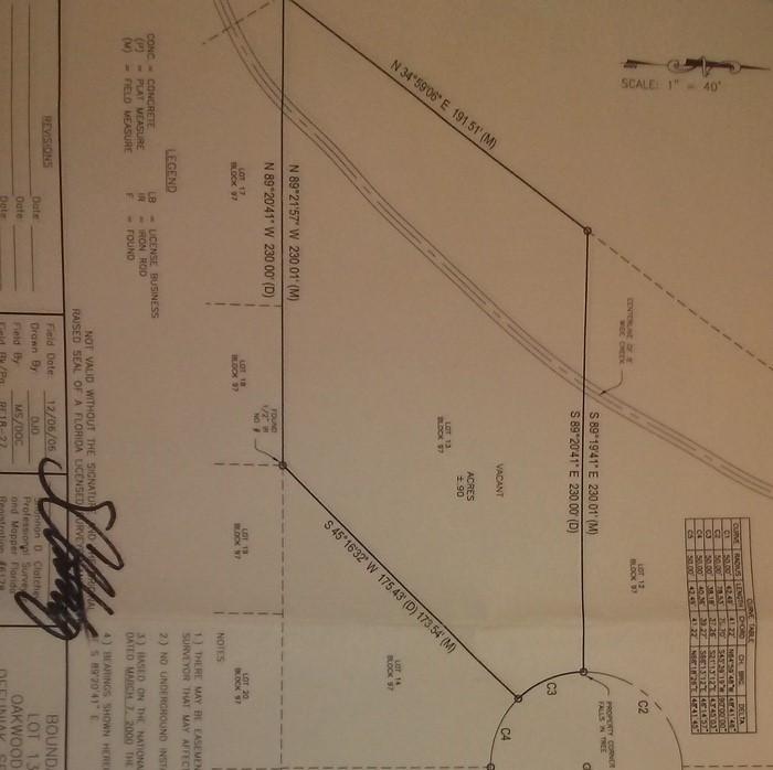 OAKWOOD HILLS UNIT 3 - Land