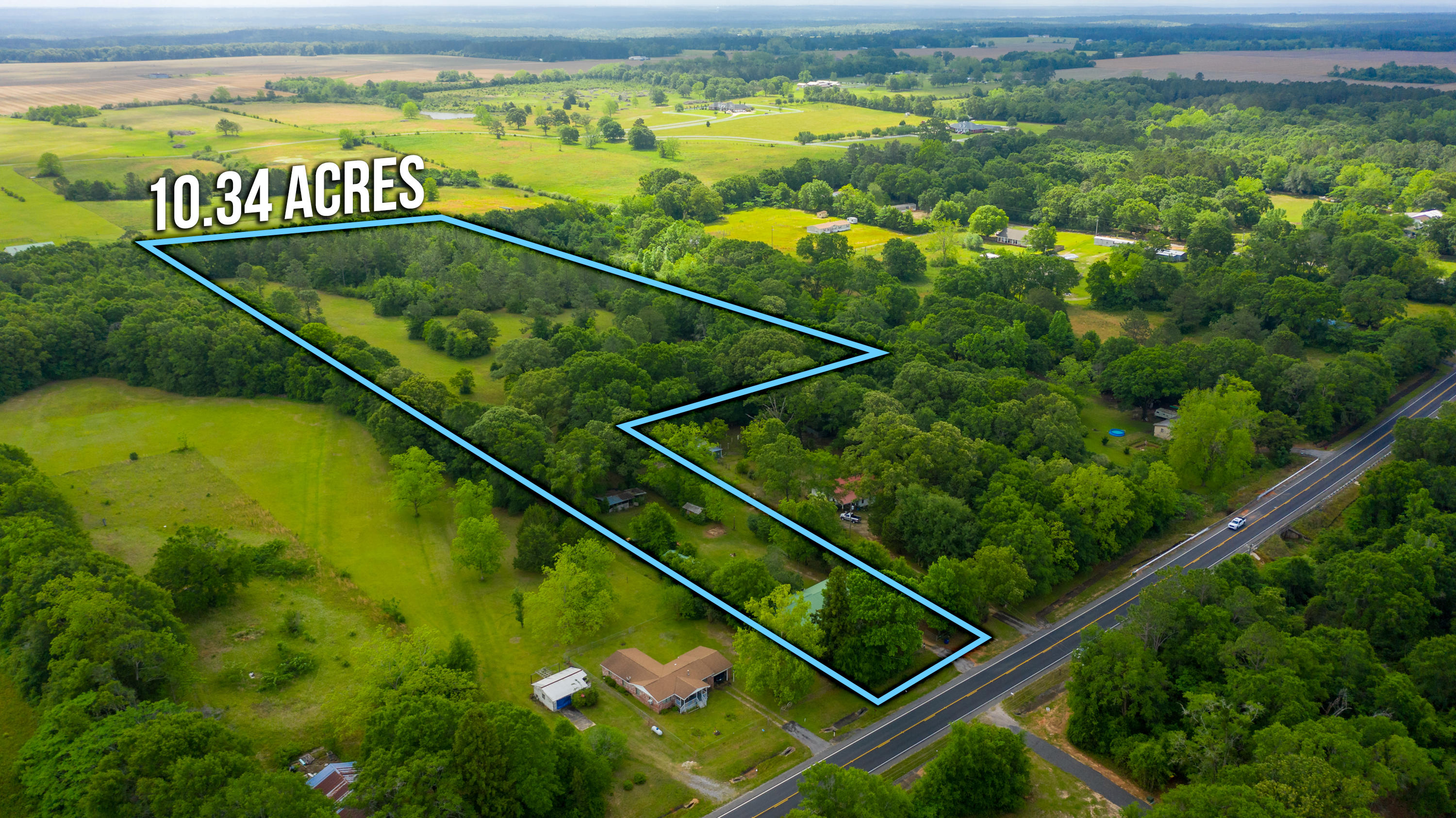 Beautiful 10 acres located off of HWY 189.  Mostly cleared, with power and water ran to property.  Property offers the seclusion of the country but with easy access to Baker, Crestview and surrounding communities.  Property Sold AS-IS. (Home on property has no value and is occupied by MTM tenant, please do not disturb.)  Buyer to verify all dimensions and details important to them.