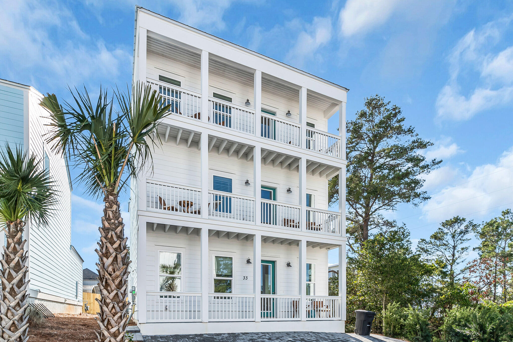 *OPEN HOUSE DEC. 18th, 19th, & 20th 11:00-4:00. PLEASE CHECK IN WITH AGENT AT 23 CONSCIENCE WAY SANTA ROSA BEACH.*
Discover this stunning three-story beach home in the exclusive community of Serenity at Dune Allen, located just across Scenic 30A from the Dune Allen Beach access. This fully furnished, turnkey property features upscale coastal décor and high-end finishes throughout.

Enjoy covered balconies on every level, offering peaceful views and plenty of outdoor living space. The first floor boasts an open-concept layout with a spacious dining area, a gourmet kitchen equipped with premium appliances, custom cabinetry, quartz countertops, and luxury vinyl plank flooring. The master suite is conveniently located on the main level, along with a half bathroom and laundry area. Upstairs on the second floor, you'll find two generously sized bedrooms with king beds, full bedroom sets, and private en-suite bathrooms. This level also includes two built-in hallway bunk bedsperfect for extra guests or kids.

The third floor offers a large loft area ideal for entertaining or relaxing, plus a full bathroom and a dedicated bunk room featuring four built-in bunk beds, a closet, and additional bedroom furniture.

This coastal retreat is move-in ready and thoughtfully designed for comfort, style, and memorable beachside living. Whether you're looking for a lucrative short-term rental, a serene second home, or a full-time residence, this property offers exceptional versatility and value.