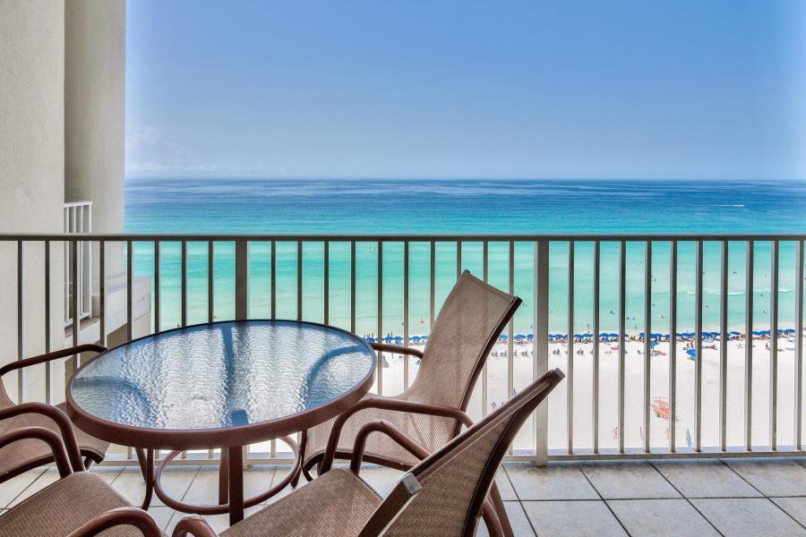 The SW-facing units are the most rare & sought-after, as the view from them is nothing less than beautiful. Simply put, sunset sells and this is why such units command more rental income than the others! Hence, they provide a higher ROI to investors...and can boast quicker re-sale & higher prices than units with the obstructed view (the east side of these buildings). The upgrades, such as granite countertops, stainless steel appliances and tile throughout make this unit a turnkey investment. Ain addition, this has consistently been one of the most successful vacation rental communities in the Destin Area. Being only 60 feet from the sand, this recently renovated building has all the amenities one could want and offers the utmost convenience. Being within walking distance to about a dozen restaurant and a short drive to the Silver Sands Outlet Mall, The Destin Commons and Grand Boulevard Mall, make this an ideal place to own a vacation condo!  Buyer to verify all dimensions.