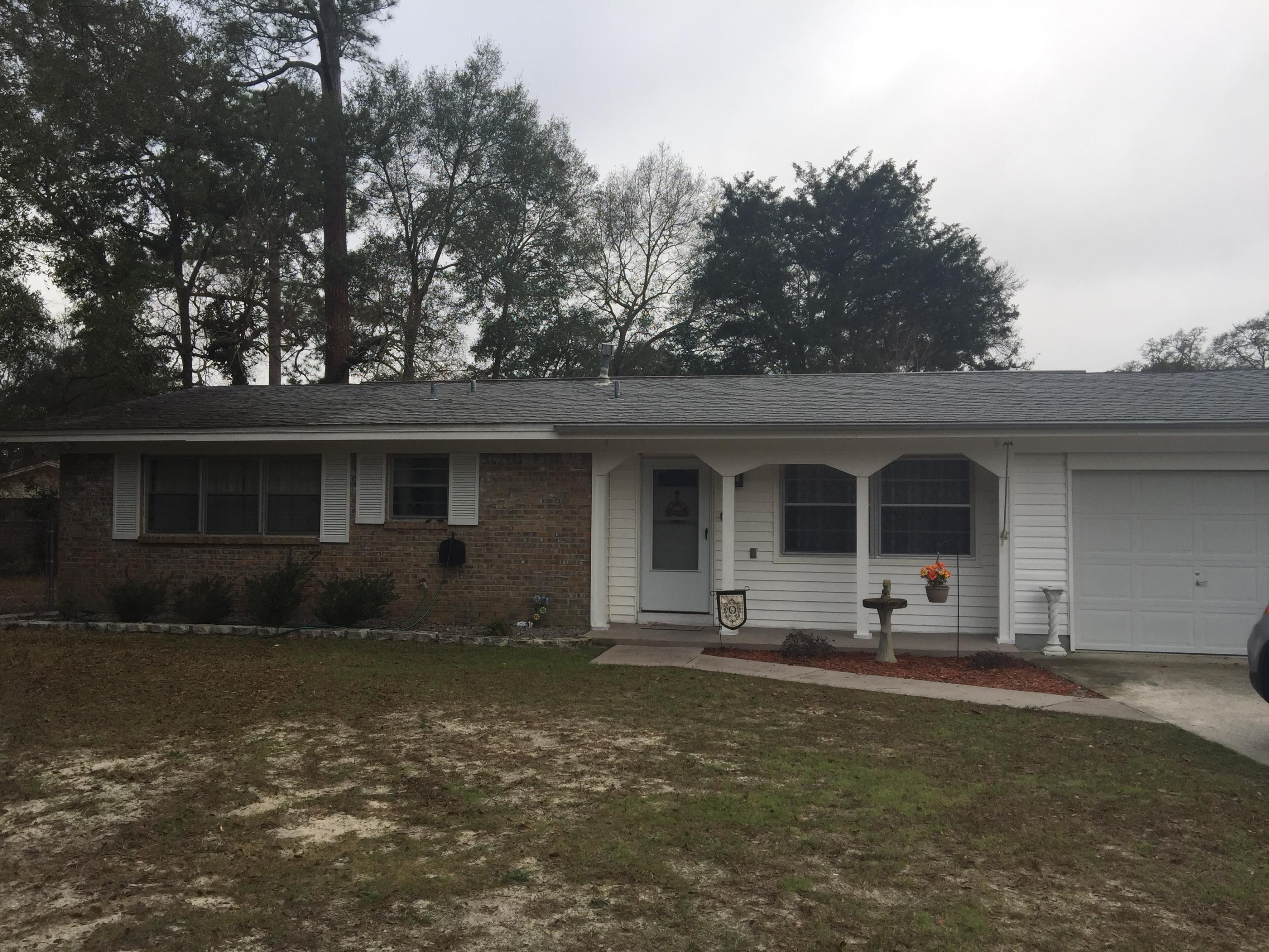 NICE HOME ON LARGE CORNER LOT LOCATED JUST MINUTES FROM SCHOOLS, AND SHOPPING. THE WIRING IN THE HOME HAS BEEN UPGRADED FROM ALUMINUM TO COPPER AND THE A/C SYSTEM WAS REPLACED IN 2016. THE WATER HEATER AND THE DISHWASHER WERE BOTH REPLACED IN 2015 AND IT ALSO HAS NEW CEILING FANS THROUGHOUT. FRENCH DOORS(WITH BUILT-IN BLINDS) LEAD OUT OF THE KITCHEN/DINING AREA ONTO THE 16.5X10 WOODEN DECK OVERLOOKING A NICE SIZED FENCED IN BACK YARD WITH AN 8X16 OUTDOOR SHED. THERE ARE 4 MOTION LIGHTS CONVENIENTLY LOCATED AROUND THE EXTERIOR.