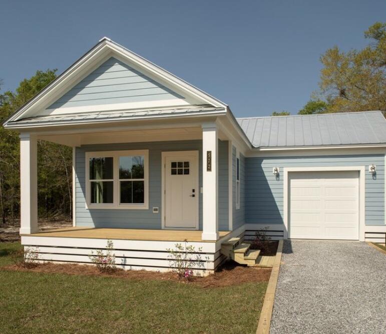 Cute craftsman style home with a charming front porch. This 3 bedroom 2 bath custom built home features vinyl plank floors and an amazing vaulted ceiling. In the kitchen, there are all new stainless steel Samsung appliances, shaker style cabinets & quartz countertops. The master bath has an all tile, floor to ceiling, walk-in shower and a spacious walk-in closet. This home also features a one car garage and a spacious backyard with a newly added fence for added privacy.   This home is a must see! Call today for a private showing.