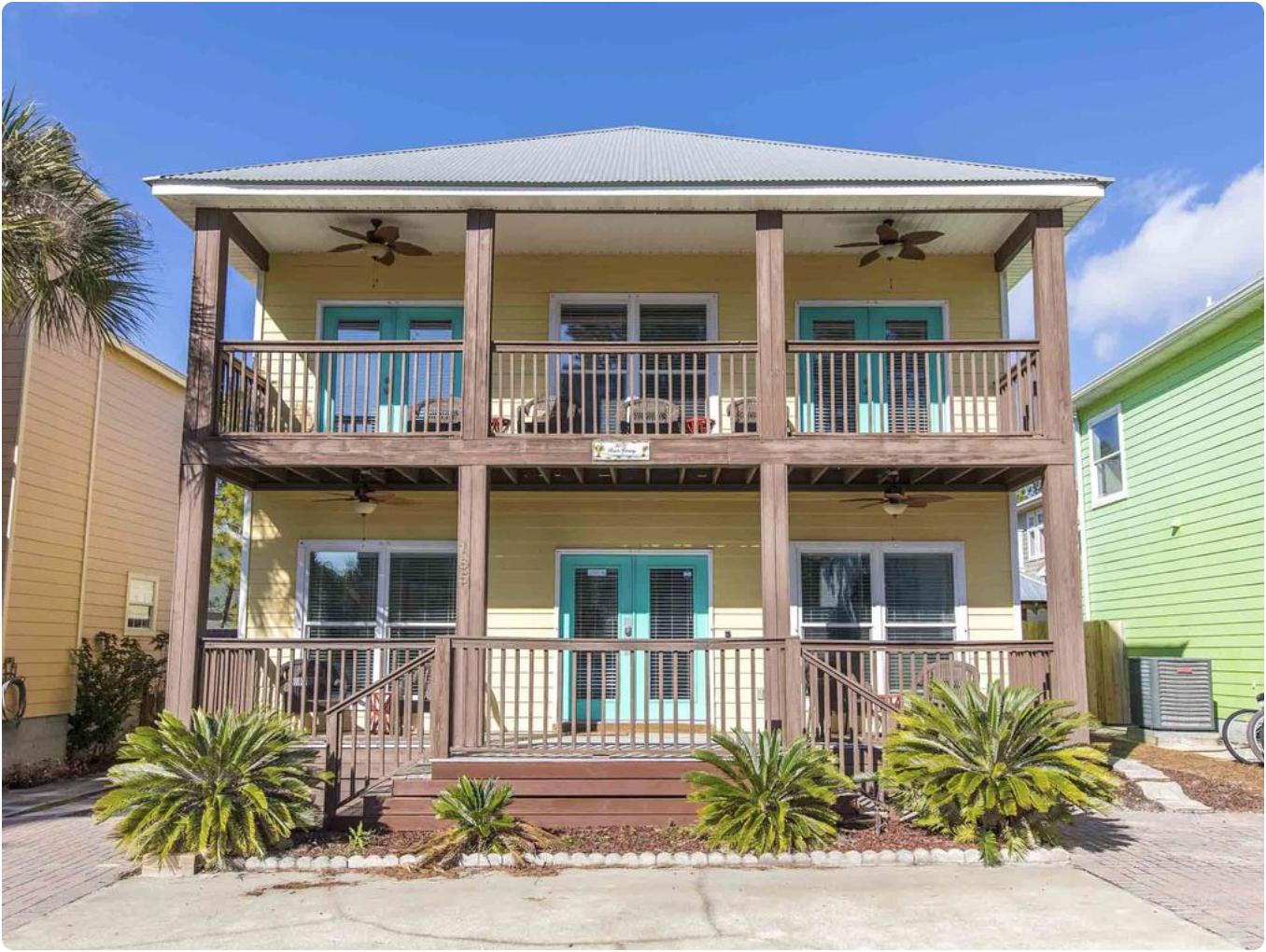 Fabulous opportunity to own in Blue Mountain Beach for a very reasonable price!  This 3 bedroom / 3 bath house keeps the old Florida charm and feel.  Situated within walking distance to the beach, this home makes for the perfect rental, second home, or primary home.  There is no HOA, but the owner may purchase rights to use the pool and amenities.  The house comes fully furnished and has a new stove, washer and dryer, and garbage disposal.