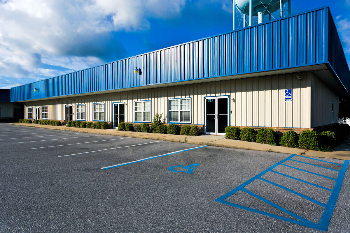 EXCEPTIONALLY WELL-MAINTAINED BUSINESS PLAZA RIGHT OFF BUSY PJ ADAMS ROAD. THIS UNIT IS ONE OF THE MOST DESIRABLE AT THE COMPLEX WITH A COMBINATION OF THE OFFICE (1125 SQFT) AND WAREHOUSE (975 SQFT) SPACE.