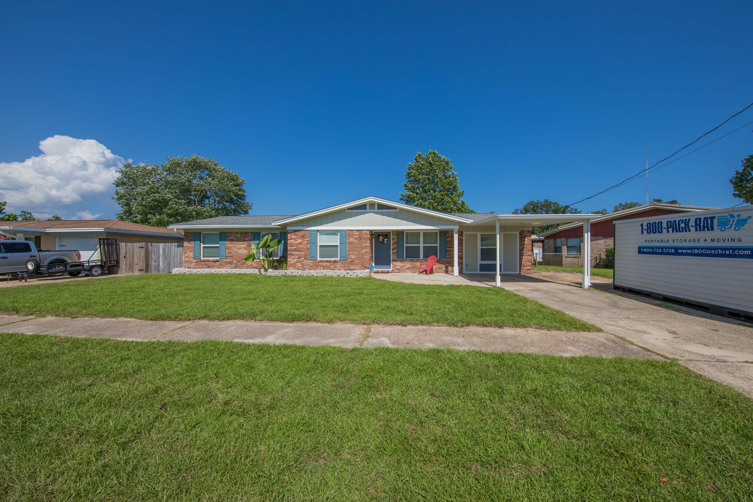 **MULTIPLE OFFERS!! Welcome Home.  Renovated and beautiful ! MOVE in READY 5 Bedroom, 3 full bathrooms. Open floor plan and lots of space for gathering and entertaining.  Back porch and spacious back yard are ideal for families and pups and having those grat summer BBQs!   THIS HOME WILL NOT LAST LONG .  Buyer to verify all dimensions and information.