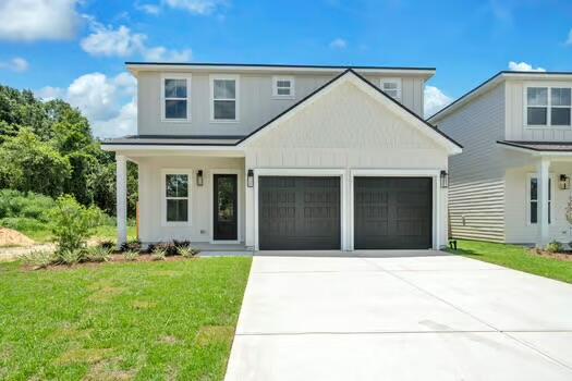 $10,000 ''anywhere money''! Use toward interest rate buy down, closing costs and/or price reduction! NEW thoughtfully designed home in Bluewater Bay boasting 4 bedrooms, 3 1/2 bath and 2442 sq ft of living space! Enter through the spacious foyer to find a great room boasting a living area, dining area, and kitchen on the main floor. Kitchen features quartz countertops, shaker cabinetry, stainless appliances including gas range and refrigerator. There is also a large pantry with custom wood shelving and a nice sized laundry room. Upstairs is a show stopper with a massive bonus/living area, 3 large bedrooms and 3 full baths. Two of the bedrooms have a full jack-n-Jill bath with the 4th bedroom utilizes the 3rd full bath. Practical features include landscape package, tankless water heater,