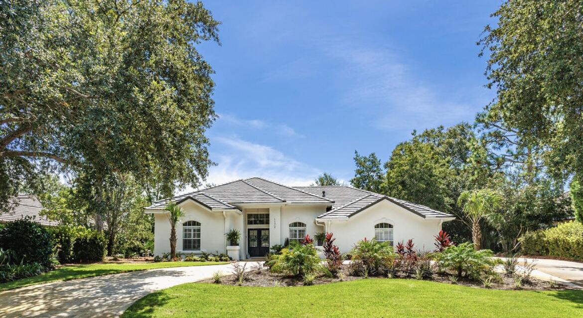 UPDATED 4BR & 3BA single level Home located steps from the Raven/Baytowne Clubhouse inside the Sandestin Golf & Beach Resort. Beautifully landscaped with a large circular driveway entry.  Spacious living areas with vaulted ceilings, updated luxury vinal flooring, built in's and cozy fireplace, perfect for entertaining and the upcoming holidays. Kitchen, is equipped with updated stainless appliances, center island, quartz countertops, fixtures and stunning lighting. Pool and Spa are fully enclosed in the Lani Area as well as a Summer kitchen, another fabulous choice for entertaining year round.  You can access the Primary Suite,( easy spa access) Living Areas, and Guest Bath directly from the Lani Area.  Primary Suite has walk-in closets, and Ensuite bathroom with a spa vibe! Newly Painted Inside and Out. Hot Water Heater Replaced in  2021 and New HVAC in 2018 still under warranty. ALL NEW APPLIANCES. NEW ROOF BEING INSTALLED- Deposit Paid waiting on materials to begin.