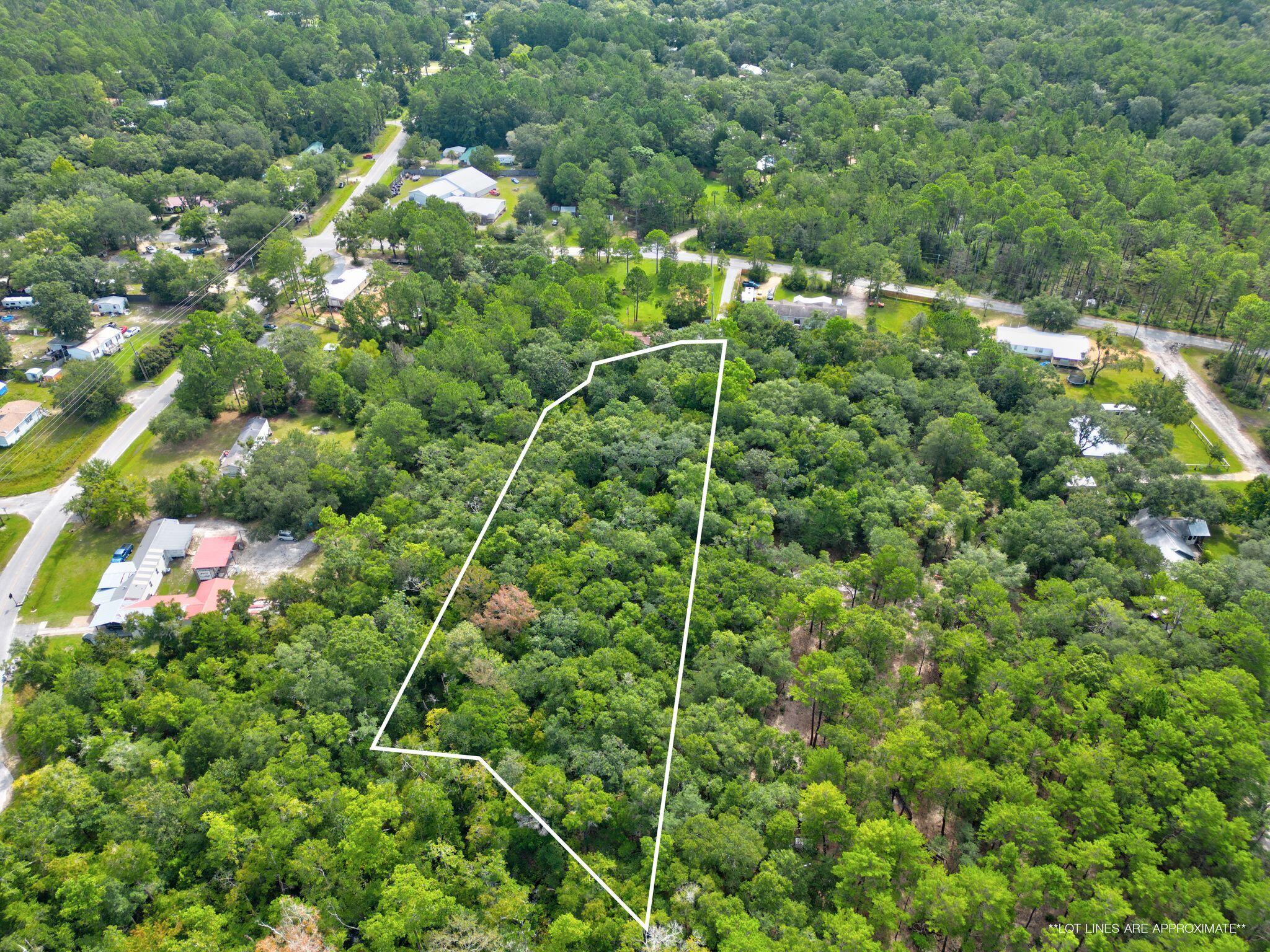 Beautiful flat 1 acre parcel, perfect for a new build with complete privacy.
