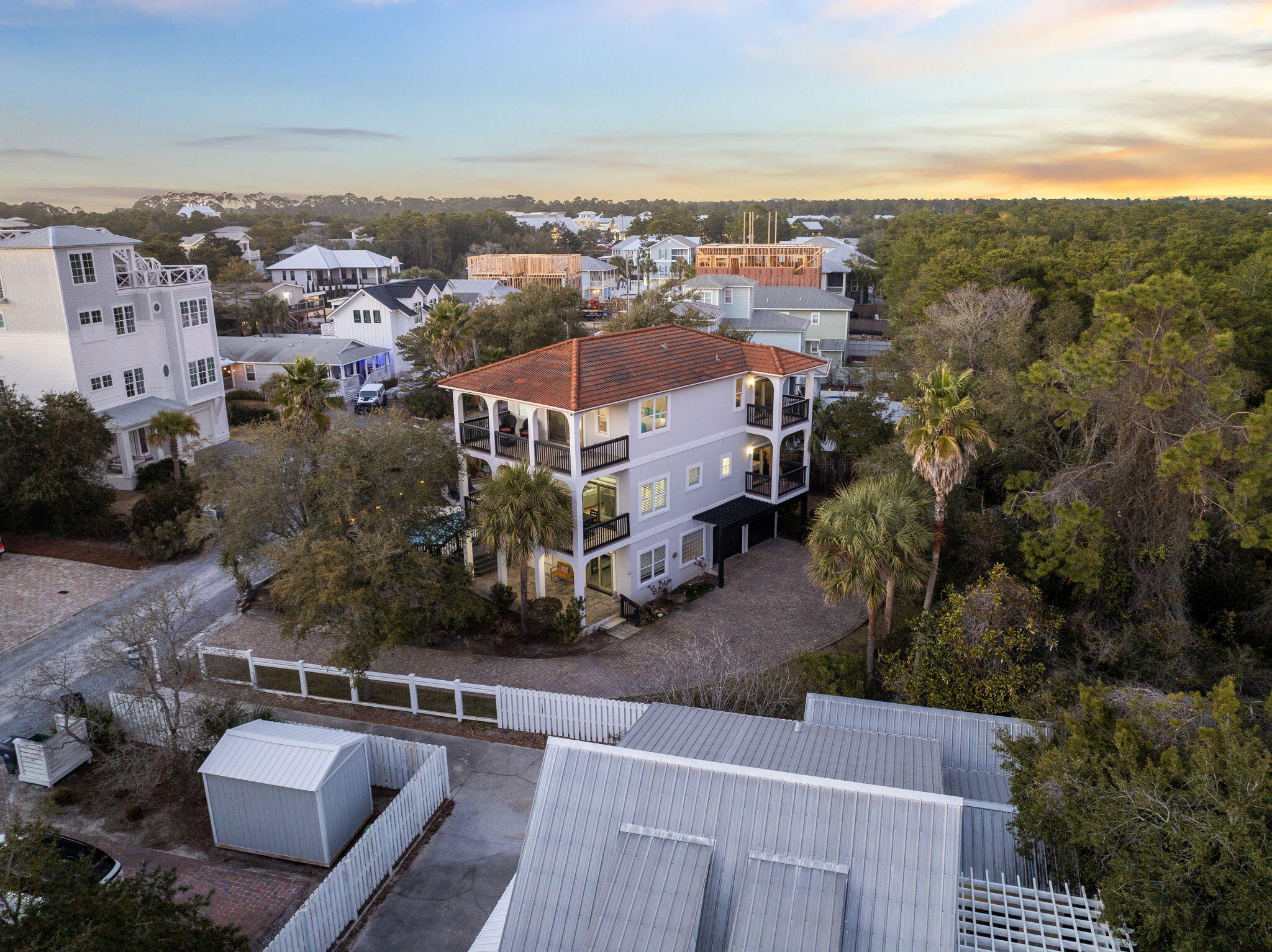 Ideally positioned in the heart of Seagrove Beach just off Eastern Lake, 46 Brown Street captures the timeless 30A lifestyle in one of the most desirable and nostalgic pockets along the coast. Located south of 30A and only moments from the sugar-white sand and Gulf waters, this property offers a rare combination of location, lot size, and true outdoor living.

Set on an oversized, lush homesite, the home features multiple living areas, a private pool, and a flexible layout ideal for a primary residence, second home, or investment property. Recent renovations have updated key interior spaces while maintaining the relaxed coastal feel buyers seek. please request rental information. Outdoors, the expansive yard and tropical landscaping create a private retreatperfect for long days spent at the beach, followed by sunset evenings, poolside gatherings, and classic 30A shrimp boils under the palms.

From this central location, you are a short bike ride to Seaside, WaterColor, The Hub, and many of 30A's most iconic dining, shopping, and entertainment destinationswhile still enjoying the charm and quiet character that make Seagrove Beach so special.

A standout opportunity offering space, lifestyle, and strong long-term appeal in the heart of 30A.