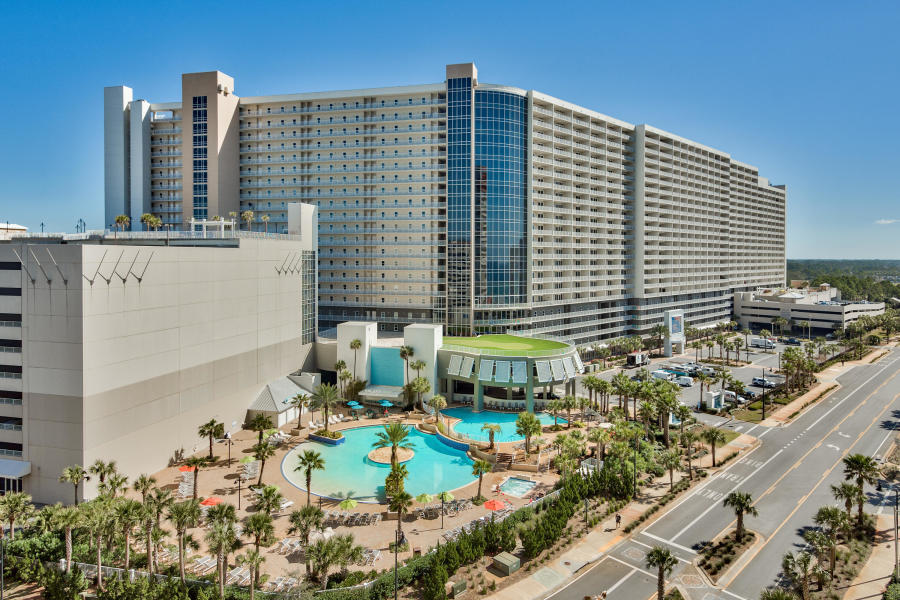 Laketown Wharf Resort Is In The Heart Of All The Fun & Excitement In Panama City Beach  Just Steps Away From The World's Most Beautiful White-Sand Beaches, Shopping, Dining & Entertainment. This Beachside Resort Offers Unparalleled Amenities With Convenient Beach Access, 5 Unique Pools, A Kids Funscape Playground, Splash Bar & Grill, Gulf View Fitness Center & Covered Garage Parking. Laketown Wharf Offers A Variety Of Views Including The Gulf Of Mexico, Lake & Golf Course. Enjoy The Nightly Fountain & Light Show & Market Shops Along The 52,000 Square Feet Of Lakefront Boardwalk. This Residence Has 2 Bedrooms, 2 Baths, Bunk Room & Can Easily Accommodate Over 8 People. Features Include: New Furniture, Flooring & Paint, Large Open Floor Plan, Expansive Balcony, Granite Countertops, Fully Applianced Kitchen With Breakfast Bar, Master Suite With Double Vanity, Garden Tub & Separate Shower. Multiple Views, Floor Plans & Floor Heights Also Available! Models Open Daily From 10-4! Financing Available With Only 10% Down (Subject To Credit Approval)! Call For More Details!