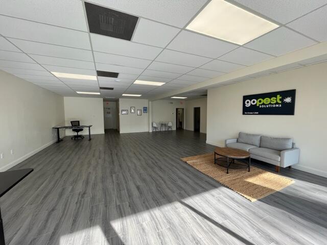 2000 SF of retail / office space available for immediate occupancy in Valparaiso along Government Avenue. This space was formerly occupied by Go Pest. The Floor plan consists of a large open work space with 1 large office, 2 smaller offices, several storage areas and multiple restrooms. Significant parking areas both in front as well as the rear of the space. Come be a part of the synergy here at Pointe Plaza. Other tenants in this center include Jan Pro, Frontline Transport, Enterprise Rent a Car, T-Shirt Plus and Planned Systems International. This available space has signage available above its storefront as well as on the pylon sign along Government Avenue. Rent is $15/SF base rent + $3.25/SF triple net fees + sales tax = $3,239.38 per month.