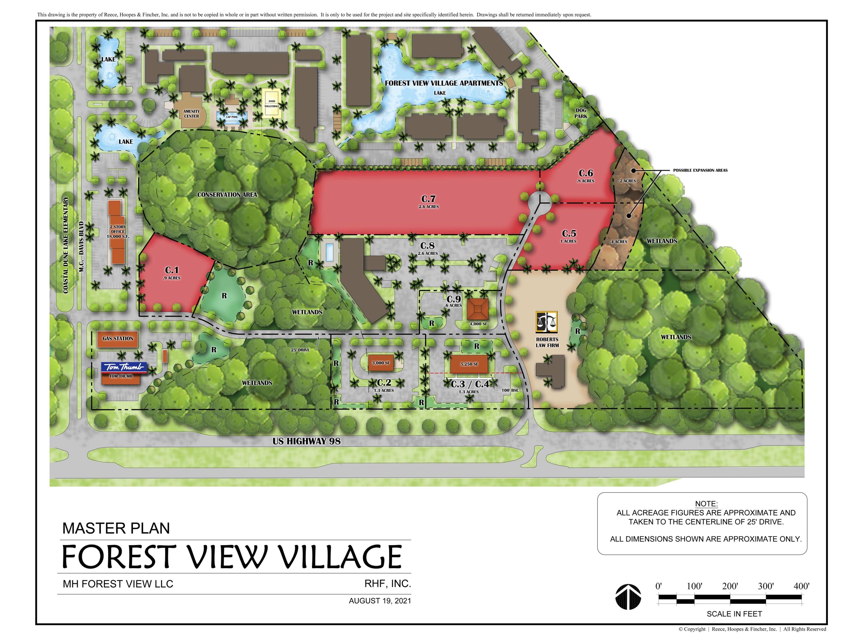 Great Development Opportunity For Sale in South Walton County. Seller will Sell All or separate parcels Bubble Development Order in place. This property is zoned for Retail, Fast Food Restaurant,  C3/C4 is FOR  SALE @ $1,800,000   C2 is For SALE @ $1,400,000
These Parcels have a deed restriction of 8,250 sq' of heated and cooled space. Seller also has a 6 acre Parcel For Sale @ $3,900,000. SEE ALSO MLS #878672