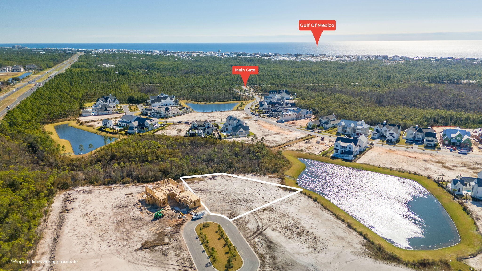 Luxury awaits you on this exquisite CUL-DE-SAC LOT, LOCATED IN A MAJORITY FLOOD ZONE X, at Watersound Camp Creek!! Situated on a peaceful pond and wooded preserve, this pristine, .53 ACRE (survey available) lot offers privacy behind the exclusive gates of Camp Creek!  As a homeowner you get to enjoy access to the sought after Watersound Beach Club and you will be directly adjacent to the Camp Creek Golf Club, featuring the Camp Creek Golf Course which has been labeled as the epicenter for the massive and exciting Watersound Club multi-million dollar amenities expansion.  As a member you will enjoy exclusive golf courses, the beach club, swimming pools, tennis courts, pickleball courts and so much more!!