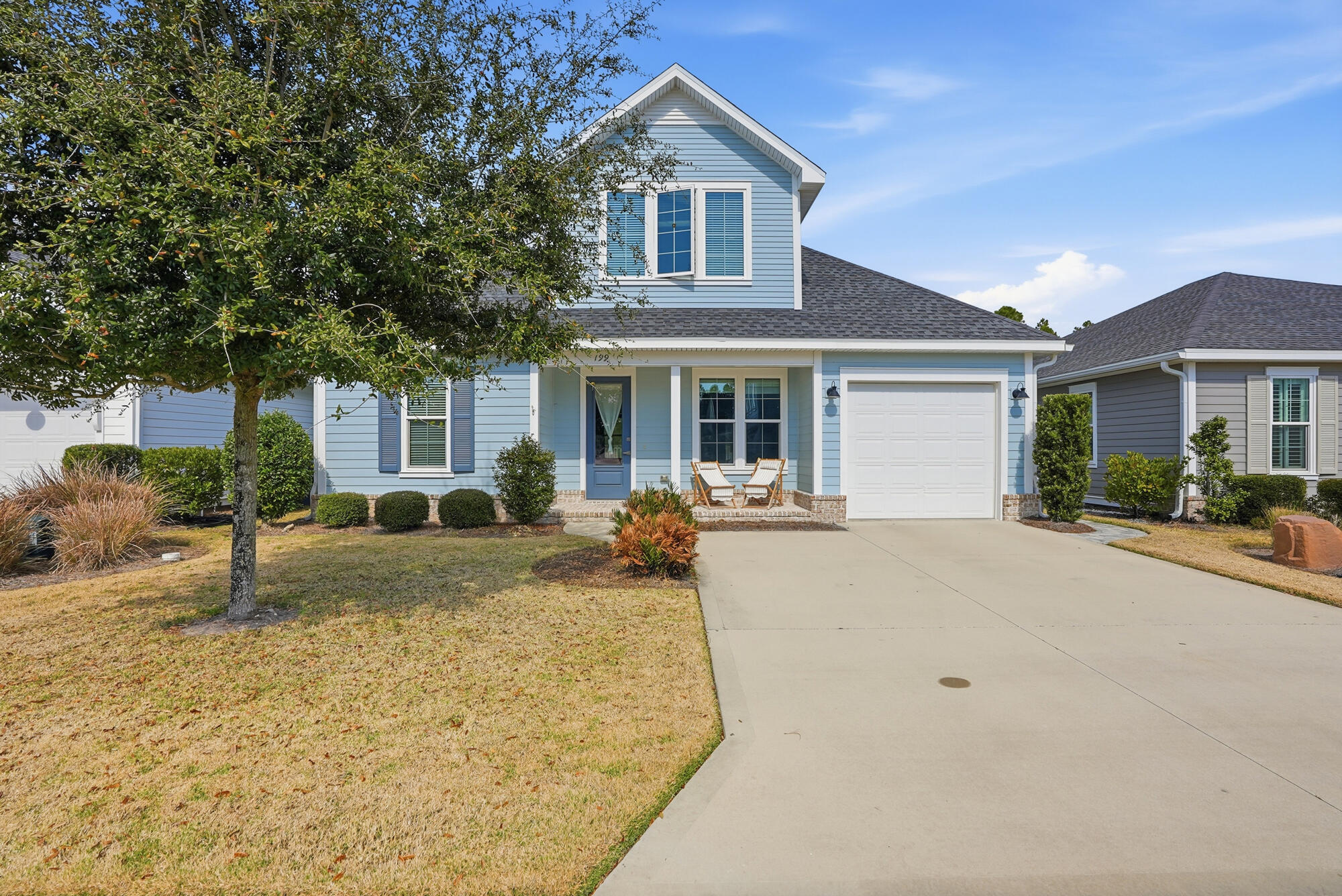 Nestled in the community of Watersound Origins just moments from 30A, this LIKE NEW, well maintained home features the Liam floor plan and offers the pinnacle of coastal charm. The interior shines with premium finishes, including 9' ceilings, 8' doors, crown molding and durable LVP flooring, while the gourmet kitchen is a chef's dream featuring Bosch stainless steel appliances, quartz countertops, and a professional gas range. All three bedrooms are accompanied wither their own ensuite bathrooms and walk-in closets including the optional second floor primary offering a private homeowner retreat or space for guests.  Complete with a total gas upgrade package powering a tankless water heater and a dedicated outdoor grill hookup to accompany the oversized screened in patio with extended concrete space and fully fenced yard with conservations views and NO rear neighbors. Residents enjoy unparalleled access to the Watersound Town Center and world-class amenities, including a resort-style pool, golf course, and fitness center, making this an extraordinary opportunity for those seeking a vibrant, turnkey lifestyle. Tour Today!
