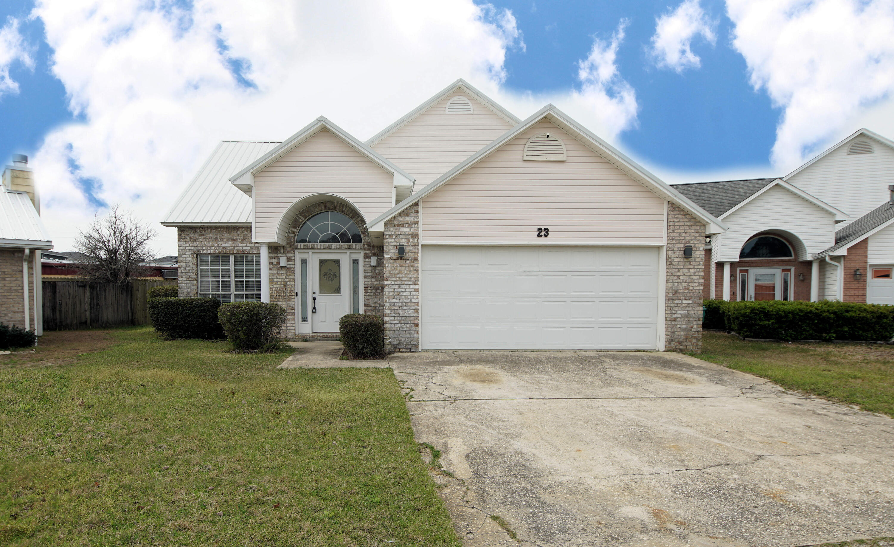 Charming and spacious home conveniently located between Eglin and Hurlburt Field. Shopping, beaches around the corner. In relaxing neighborhood. Home boasts a large and spacious eat in kitchen with travertine floors, kitchen island, recessed lights, pantry and bay windows, dining room with glass doors, fenced in back yard, vaulted ceilings, and a gas fireplace.

Deposit of $2,450, no smoking, good rental and employment history, clean credit, nonrefundable cleaning fee upon vacating for carpet and interior. There may be an online application fee of $35-50.  No pets. TEXT Rental Management company for more info.