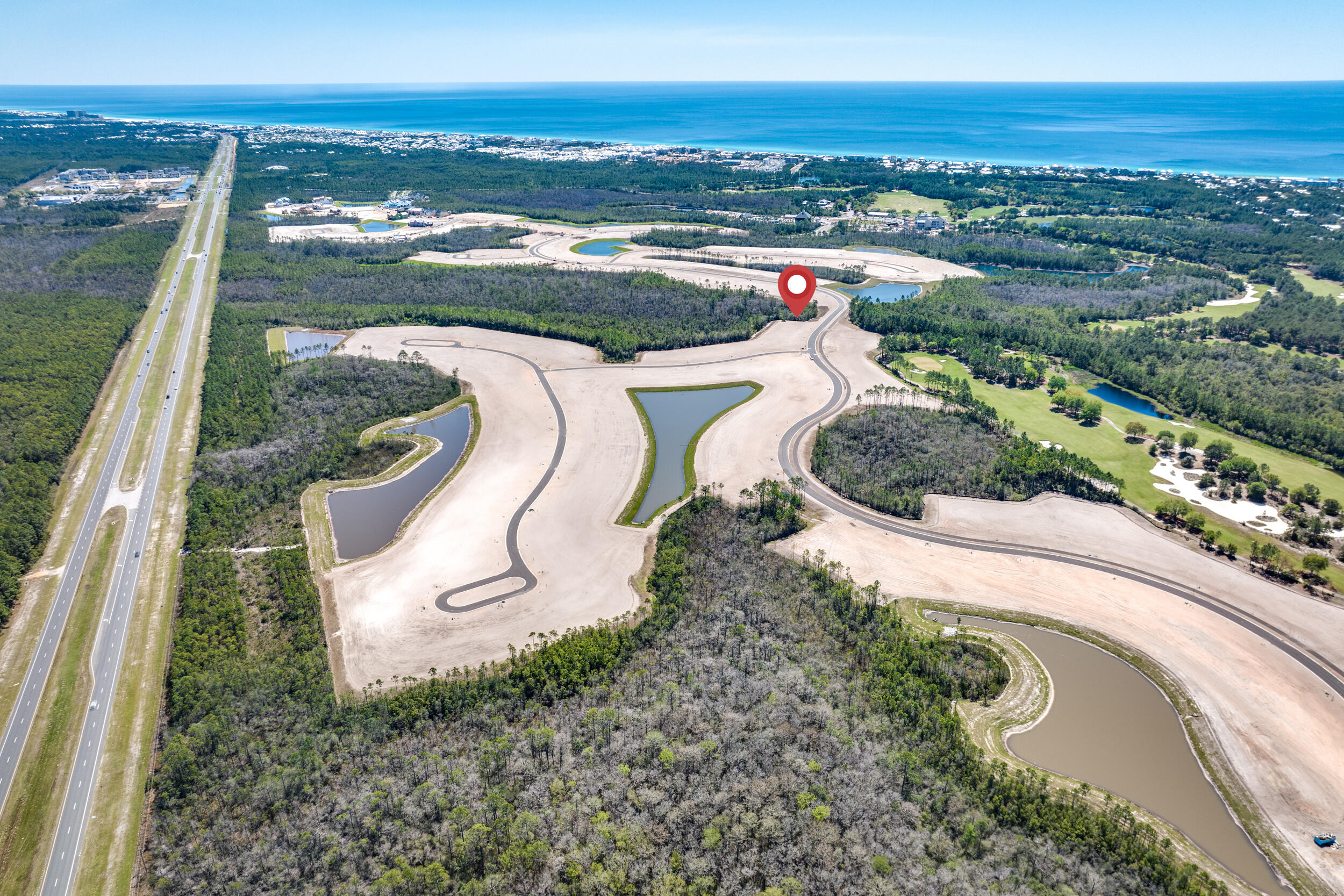 This lot is located in the Watersound Camp Creek master planned community and sits adjacent to the Camp Creek Golf Club and Watersound Club amenities.  It is a perfect location to bike or take a golf cart to the stunning Gulf beaches along 30A and the Watersound Town Center.  This property comes with membership to the Watersound Club which offers pools, golf, planned hotels and more.  Here you can build your custom home on this sizable lot and have easy access to all the neighborhood amenities plus you are tucked away from the crowds and still close enough to enjoy all this area has to offer!  This is the first lot in Phase 2 and offers significant privacy with a tree lined preserve in the back and a dedicated preserve on the east side of lot.  Very few lots in Camp Creek offer this.  The lot is 110 wide x 160 deep and a rare opportunity for seclusion to build your dream home! All information is believed to be accurate but should be verified by buyer.