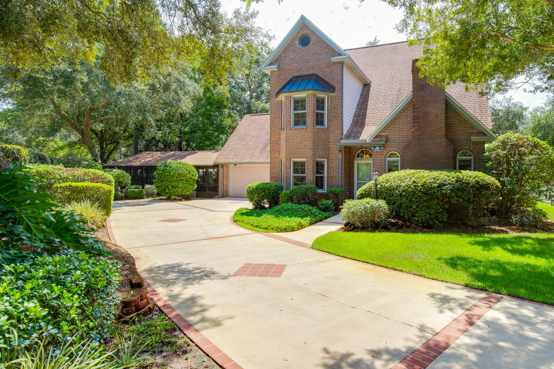 Beautiful pool and golf course home nestled just off the 1st green of the Lakes Course of Bluewater Bay Golf Club, across the street from Bluewater Bay Tennis Center. near Range Road for easy access to the bypass road, and the many conveniences of the Bluewater Bay area. This 3 bedroom 2.5 bathroom charmer has a first floor master suite with 4 closets, dual vanities, and a tiled walk-in shower. The screen-enclosed, heated, salt water pool with color changing LED lighting, insulated and shingled roof, glass-filtration system, and deep end and was just reconstructed in 2017. With new lighting fixtures, upgraded doors and windows, well-fed irrigation system, beautiful landscaping, weather resistant deck/balcony, and a bonus loft area, the list goes on and on. Schedule a private showing today!