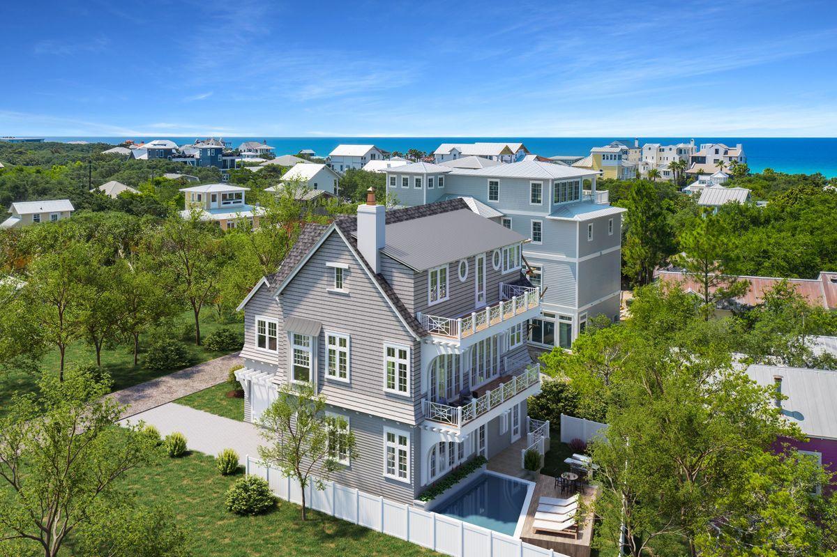 Rare New Construction With Gulf Views in Old Seagrove Beach. A rare find, this brand new construction in Old Seagrove Beach enjoys custom features and gulf views. Designed for families to share times of togetherness, this thoughtful design by T.S.Adams is built with professional precision by RyanHarp Construction. Spread over three floors, 6 bedrooms (including a bunk room) and 6.5 bathrooms allow everyone to enjoy their own private space. The large chef's kitchen brings everyone together for breakfast and social chatter while planning the day ahead. Spacious living areas are designed for entertaining while custom touches add to the interest and individuality of each room. The accommodation flows seamlessly out to generous outdoor space, focused on the luxury poo Steps from beach access, this bespoke home is perfectly located for morning runs or sunset strolls along the seashore. Right next to Seaside for dining, shopping and entertainment, this is a home for family vacations or full-time living. It's designed for embracing the relaxed 30A lifestyle. Due for completion second quarter 2022, now is the time to secure it.