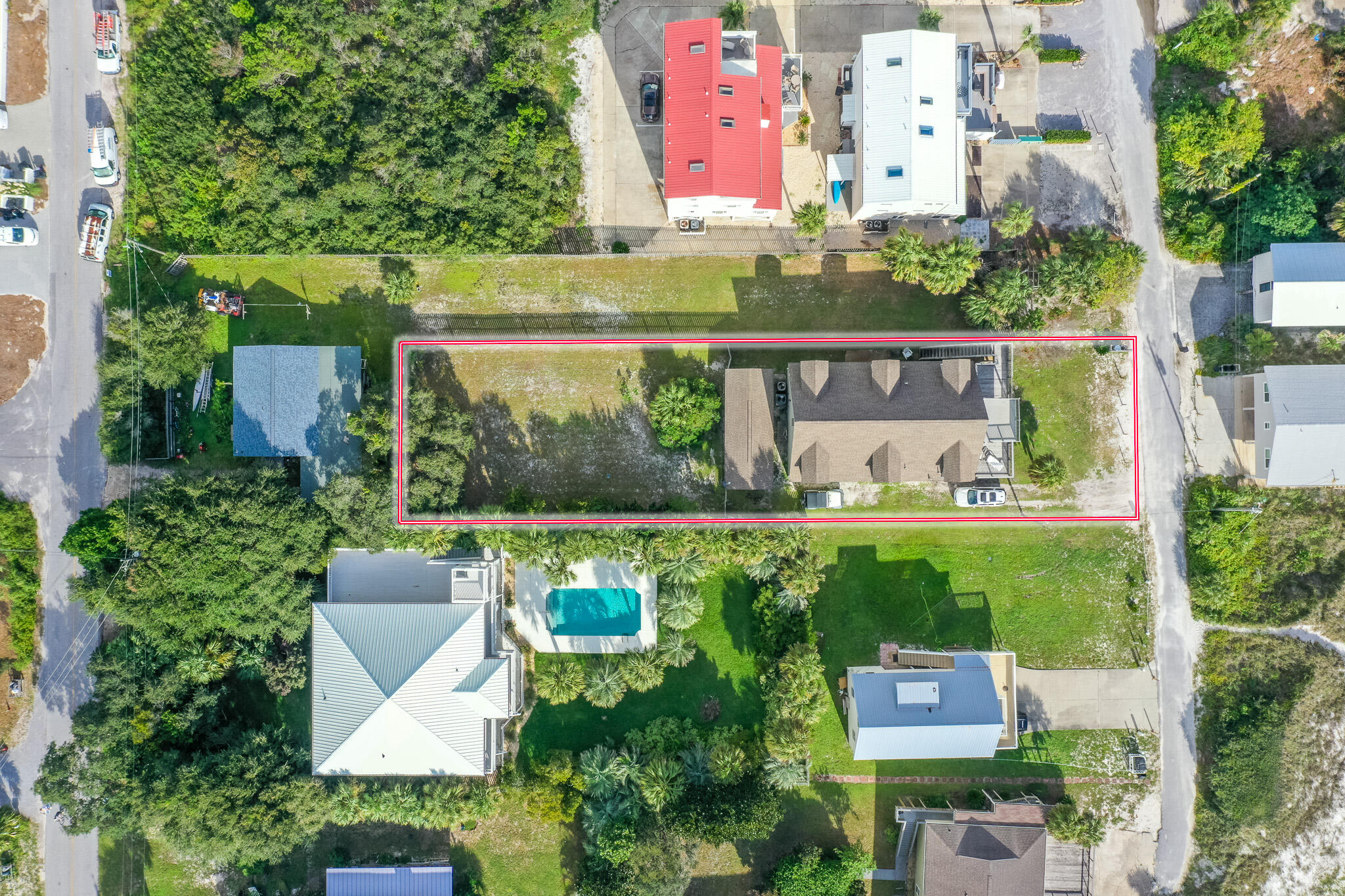 Welcome to 464 West Park Place Avenue! This gorgeous LOT offers the best of everything: location on 30a, nearby beach access, and the ability to build your dream home or lucrative vacation rental. Blessed with FOREVER Gulf views, this lot would be the ideal place to build your 30a beach home. This lot offers 0.237 acres on a 53 X 195 parcel. 

There is an existing structure on property, but is being sold as land. Buyer to verify all information and dimensions. Information is deemed reliable but not guaranteed.

Don't hesitate to find out more about the BEST-PRICED lot left in Inlet Beach. Don't hesitate to reach out TODAY! 
Buyer to verify all information and dimensions. Information is deemed reliable but not guaranteed.