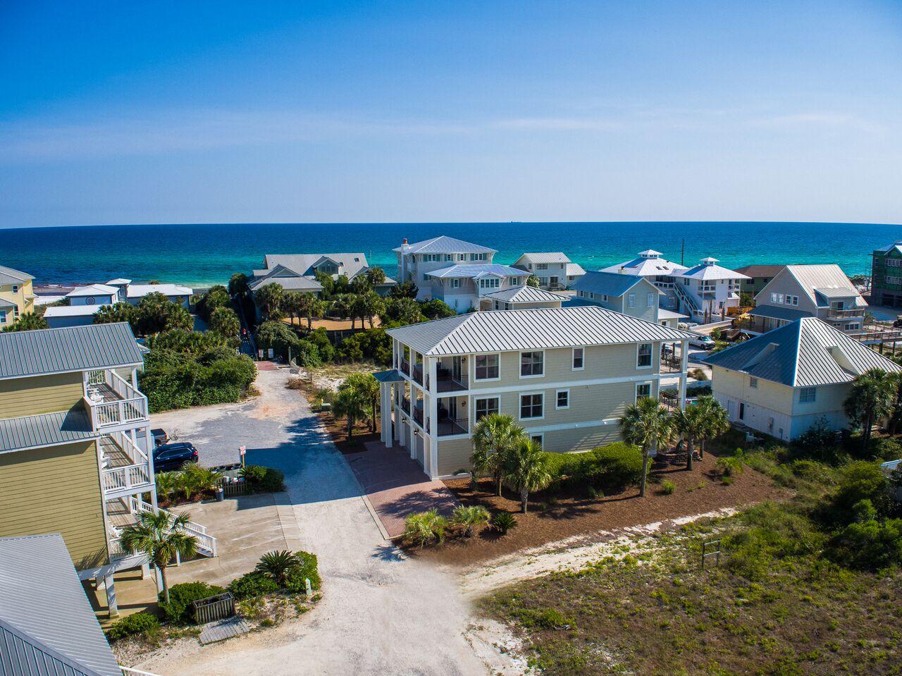 Voted one of the top 10 beaches in the U.S. for 2016, Grayton Beach is the ultimate vacation destination along the Emerald Coast. This magnificent & stately home sits just a few yards away from the beach and boasts over 4600 sq.ft of well appointed living spaces including 7 spacious bedrooms, 7 full baths, 2 living areas, 2 laundry facilities, 6 porches, large private pool with great entertaining spaces surrounding it, extra large garage, private elevator, and much more. Home was just painted and looks great! Amazing Views of the Gulf!!! Close to state park with miles and miles of secluded beach.