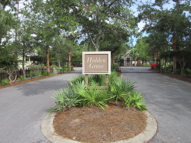 Sensational lot in a real hidden gem, Hidden Grove, a gated, private, serene development in the heart of Santa Rosa Beach. Minutes to Sacred Heart Hospital, Sandestin Resort, Grand Blvd Shops, Choctawhatchee Bay, and the beautiful white sands of the Gulf. Large community pool for those afternoon family gatherings - Tap Fees Paid - A must see!