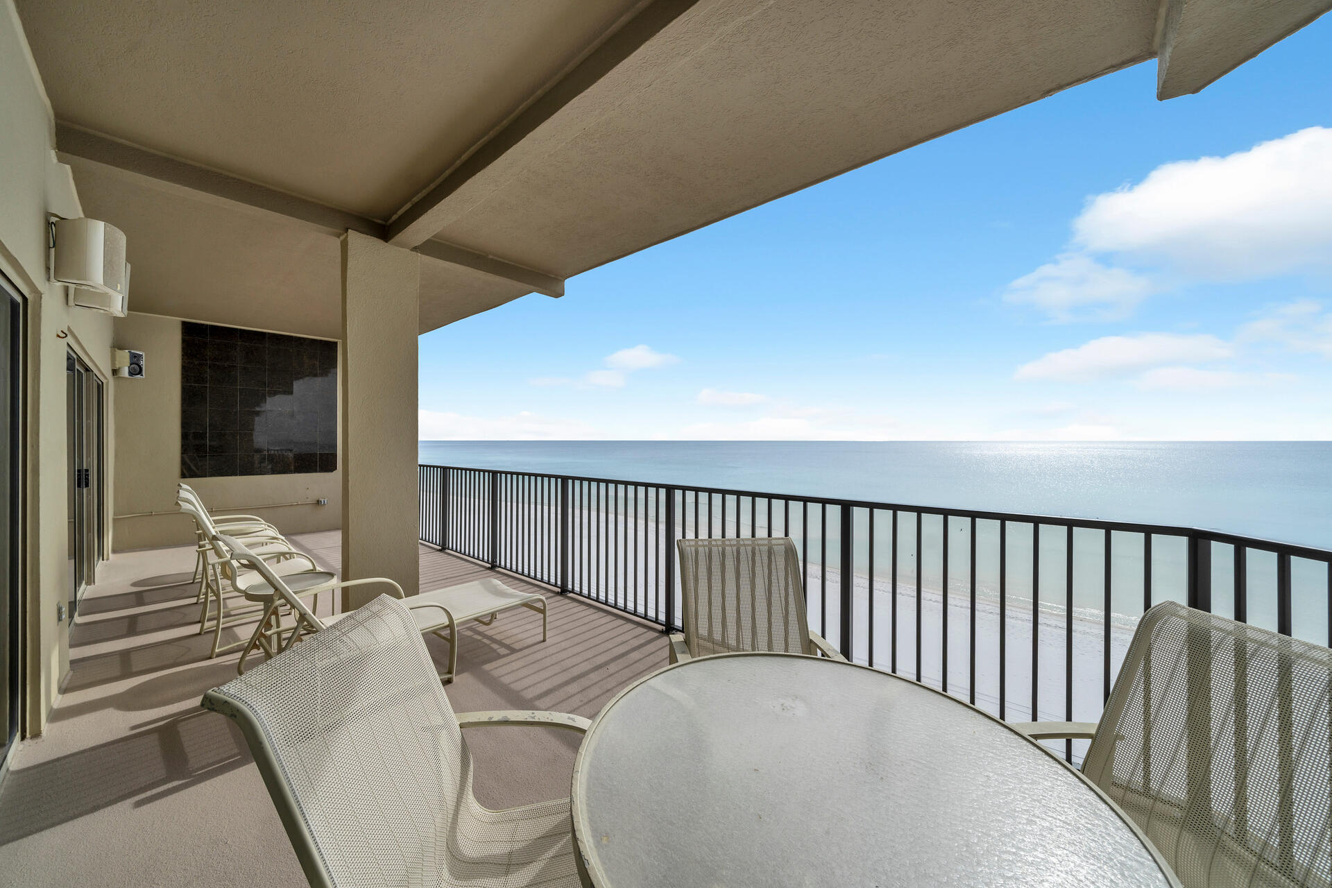 Spectacular Gulf Front PENTHOUSE Condo in Emerald Towers West! Come see the astonishing unobstructed views of the Gulf of Mexico from this top floor unit. Spacious and well equipped this 3 bed/ 3 bath penthouse offers 9' ceilings and a spilt bedroom floor plan. This gulf facing master suite offers a true oasis with a spacious bedroom, walk in closet, and a large master ensuite complete with a double vanity and balcony access with direct views of the gulf. This penthouse unit is conveniently located on the 6th floor of Emerald Towers West. With only 4 penthouse units, this spacious  floor plan is highly sought after! With only 44 units in the building, this low density building is great for either a secondary home or investment property. Okaloosa Island is known for its great entertainment, beautiful beaches, summer fireworks, and restaurants including the popular ''The Gulf'' and ''AJ's Oyster Shanty''. Enjoy both sunrise and sunset from this unique Emerald Coast gem!