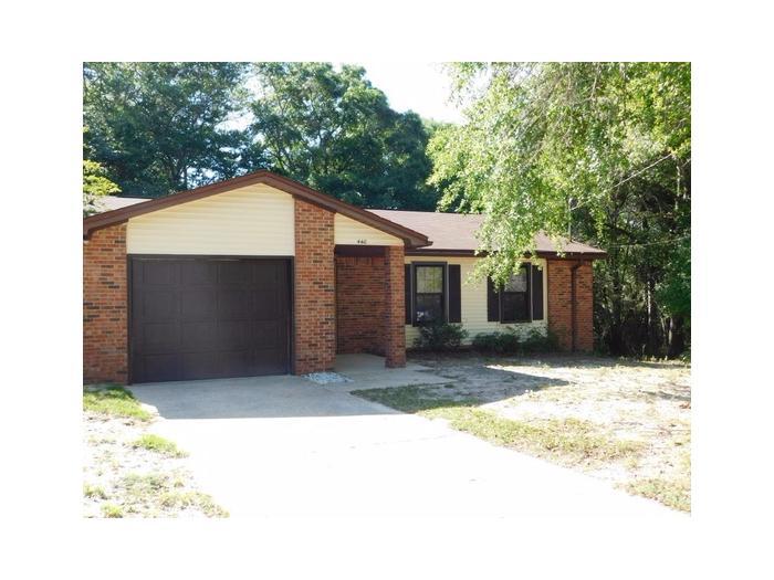 Wonderful family home with lots of charm lovated on cul-de-sac. Home has been well maintained. Large greatroom, dining area, and open kitchen are just part of the charm. 3 bedrooms and 2 full baths are ready for your family. Enjoy the fenced back yard from your wood deck on the back of the house. Available now for $1200/month. This owner will consider one cat, no dogs, with a $300 non refundable pet fee. Security deposit is $1500 due upon application approval. Call today to schedule your showing appointment.