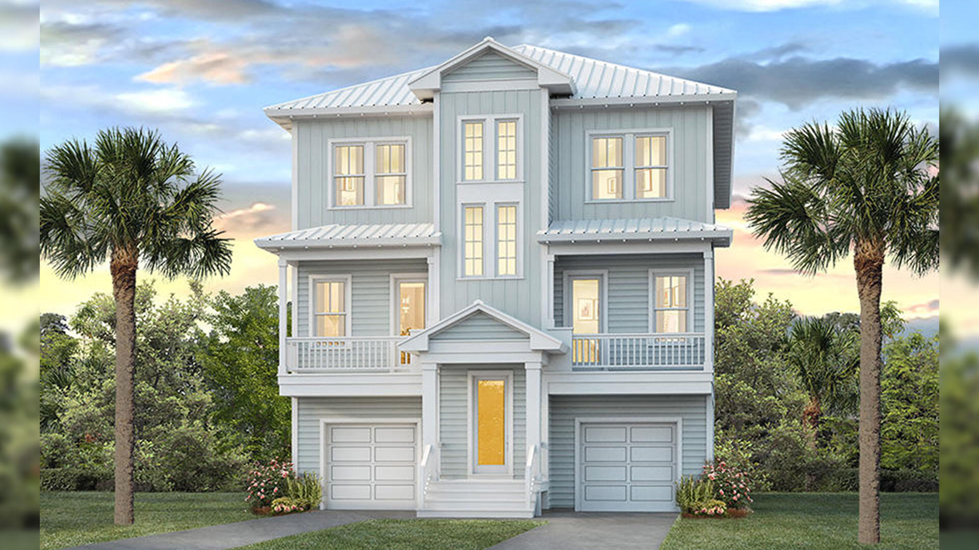 Welcome to the 225 Ashwood Drive, a new coastal luxury home under construction at Parkside in Santa Rosa Beach, Florida. Live the essence of coastal charm this beautifully crafted three-level home designed for comfort, privacy, and refined everyday living. A gracious staircase leads to the front entry, where sun-filled interiors and a breezy coastal palette create an instant sense of calm. Enjoy the convenience of two single-car garages, perfect for storing beach gear, bikes, and all your coastal essentials. Inside, elevated finishes set the tone, including quartz countertops throughout the kitchen and every bathroom, adding a seamless touch of sophistication. The kitchen is a chef's dream with natural gas cooktop with hood vent, a backsplash and built in appliances. The second level is the home's main gathering space, featuring an open flex area ideal for a lounge, reading retreat, or work-from-home space. The dining room offers the perfect setting for casual meals or hosting friends. A spacious guest bedroom with a private bathroom gives visitors a peaceful place to unwind. The third level is your private sanctuary. The primary bedroom suite offers a serene escape, surrounded by soft natural light and thoughtful design. Two additional guest bedrooms, with its own private bathroom provide comfort and privacy, making this home ideal for hosting family and friends. Designed for those who love a relaxed, refined coastal lifestyle, this floor plan offers light-filled living spaces, elevated finishes, and the flexibility to live, work, entertain, and unwindall in a home that feels like your personal retreat. Images are of a Cayman model home and may include custom design features not available in other homes. Furnishings and decorative items are not included with home purchase.