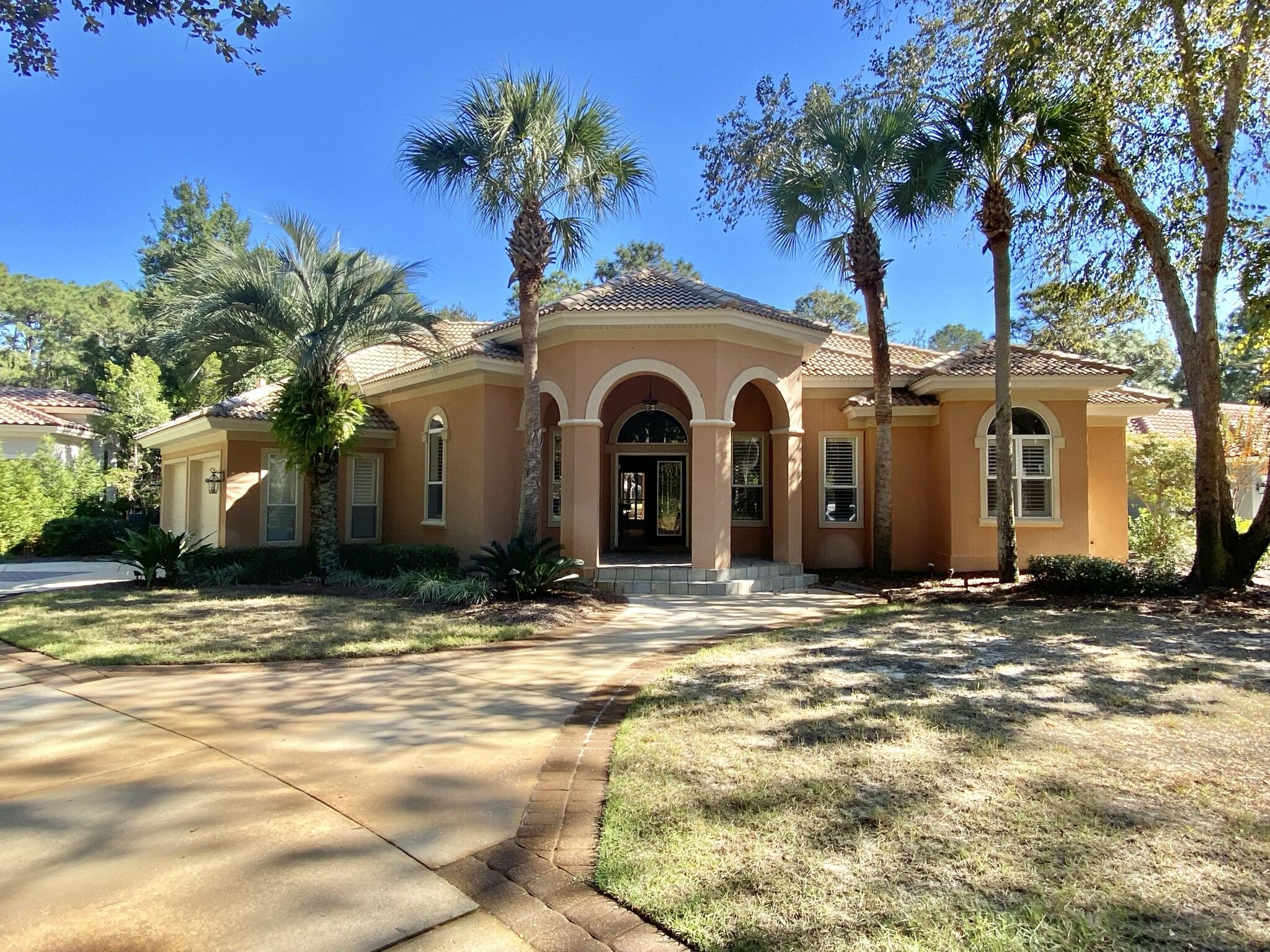 *** GREAT HOME ON THE BURNT PINE GOLF COURSE*** ! Great Boswell Built Home on the 4th Hole of the Burnt Pine Country Club. NEW HWH 01/22 ! This IMMACULATE residence offers privacy with exceptional views of one of the finest golf courses in all of Northwest Florida. Three spacious bedrooms, plus an office, separate dining and living room with three full baths, ALL ON ONE LEVEL! The finest appointments, with superior attention to detail, including triple crown molding, faux painting, built in cabinets, etc... Well designed floor plan, with split bedrooms, offering a peaceful, serene Master Suite. Fully screened lanai, heated pool, and outdoor kitchen provides generous outdoor living space, enjoyable year around. SOLD FURNISHED !