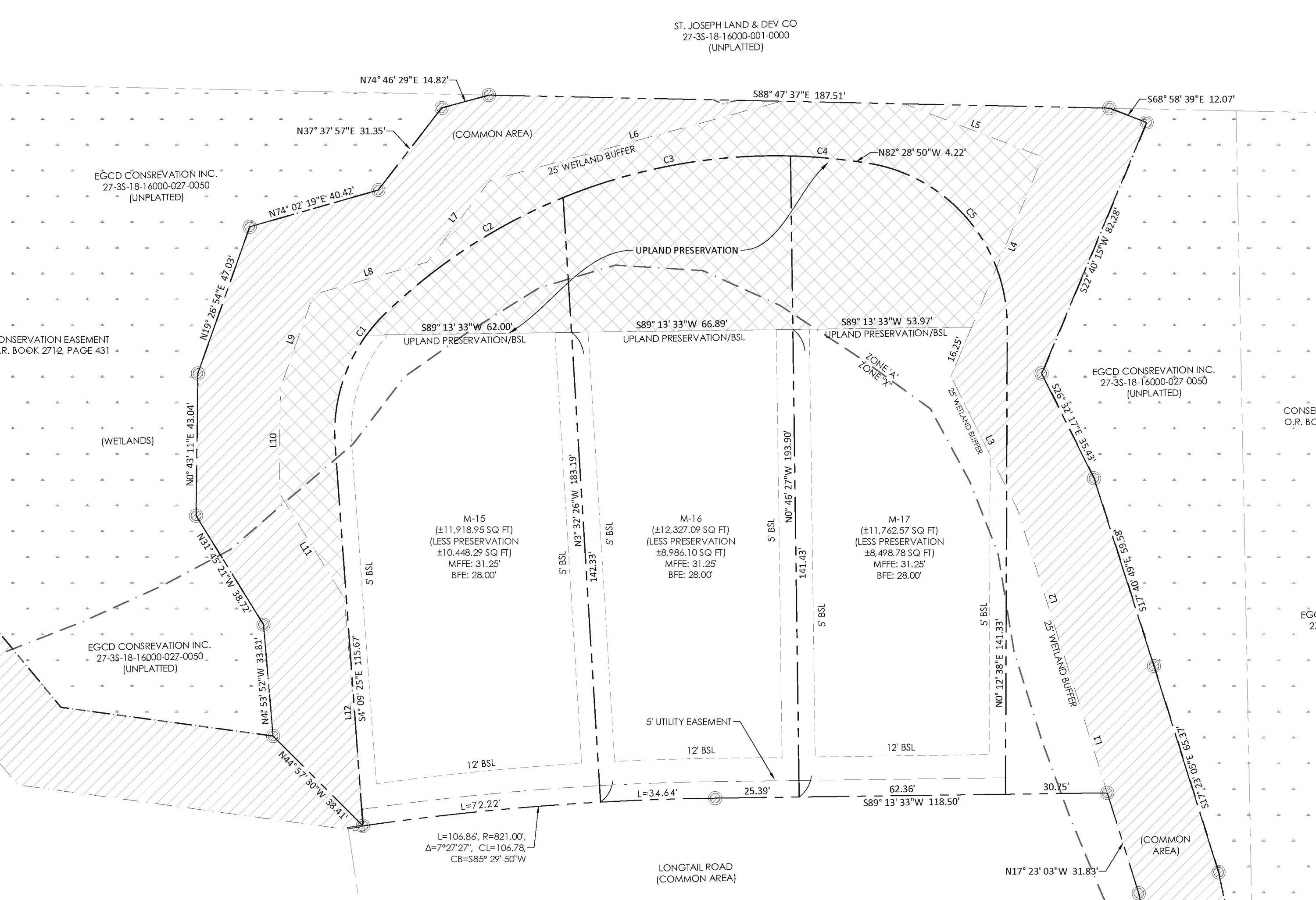 Homesite North of 30A located close to the Nature Preserve.  entered for comp purposes.