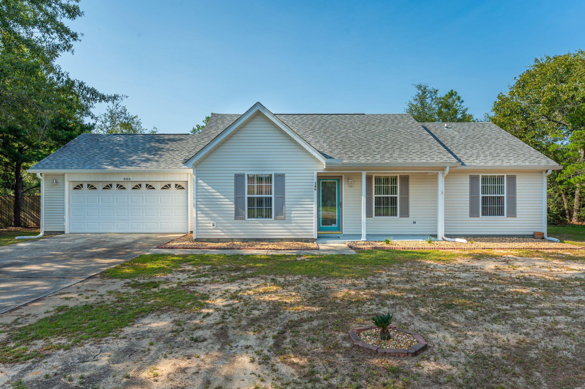 Welcome to 346 Florence Drive, a 3-bedroom, 2-bathroom house available for rent in a great location. This property offers a comfortable and inviting living space, complete with a large yard and attached 2 car garage.  As you step inside, you'll immediately notice the warm and welcoming atmosphere. One of the standout features of this property is the spacious yard. Whether you have a green thumb or simply enjoy outdoor activities, this expansive outdoor space provides endless possibilities. Pets are case by case basis. Credit scores for all adults must be at or above 600. Monthly household income must be a minimum of $4375. We will need an application to be filled out with background & credit checks for all adults.