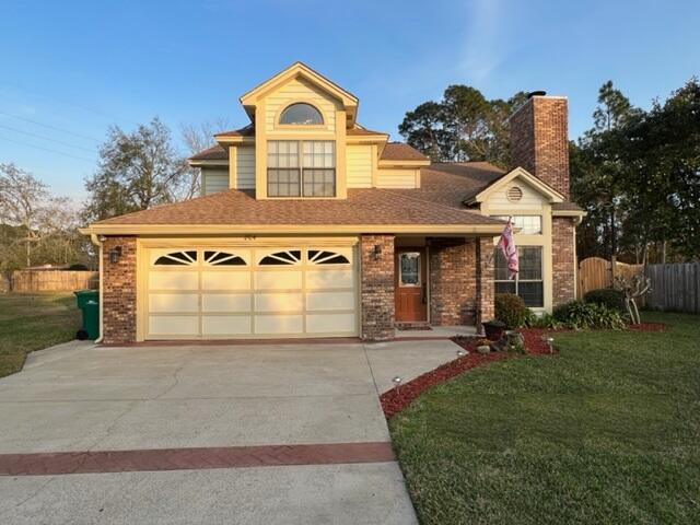 NEW ROOF with an acceptable Full Price offer! MOVE IN READY POOL HOME Located on a Quiet Cul-de-Sac Close to Bases, Beaches & Shopping!  No Flood Insurance required!  This Gorgeous home sits on a Large .53 Acre Lot & has 3 BR, 3 BA, TWO LIVING AREAS, PLUS Dining Room, GUNITE, Salt POOL/SPA, Workshop and Covered Patio! At the entrance, you will find the Great Room with Soaring Ceilings and a Beautiful Stone Fireplace. The Kitchen has Wood Cabinets, Granite Countertops, Large Pantry & High-End appliances including a GE Profile Refrigerator, a Double Oven, a Double Drawer Dishwasher and an Icemaker! There is a Half Bath downstairs for Guests. The Laundry Room is inside!   Both Living areas are oversized with a Dining Area.  Upstairs you will find 3 Large Bedrooms and 2 Full Baths. Master Bedroom has a Walk-In Closet. Master Bath has a double vanity with Whirlpool Tub, Separate Shower & a 2nd Walk-In Closet PLUS a bonus area over looking pool that is perfect for reading room or exercise room. The Guest Rooms are generously sized & each has a walk-in closet.  Outside you will find a HUGE privacy fenced back yard with Salt Water Pool & Spa, Workshop, storage building for pool supplies & a Covered Patio (Grill/Outdoor kitchen is included!) Grill is connected to a gas line so there is no need for propane tanks! There is an additional gas line on the garage side for generator if needed. The Back yard was re-sodded with Zoysia in 2020! The 2-Car Garage is spacious with built in Cabinets. Dimensional Shingled Roof is 2005 & Metal Roof over addition is 2007.  Insurance is available through Citizens. Seller is Replacing fogged glass which is on order and should be completed soon. Call to see this Beautiful Home Today!