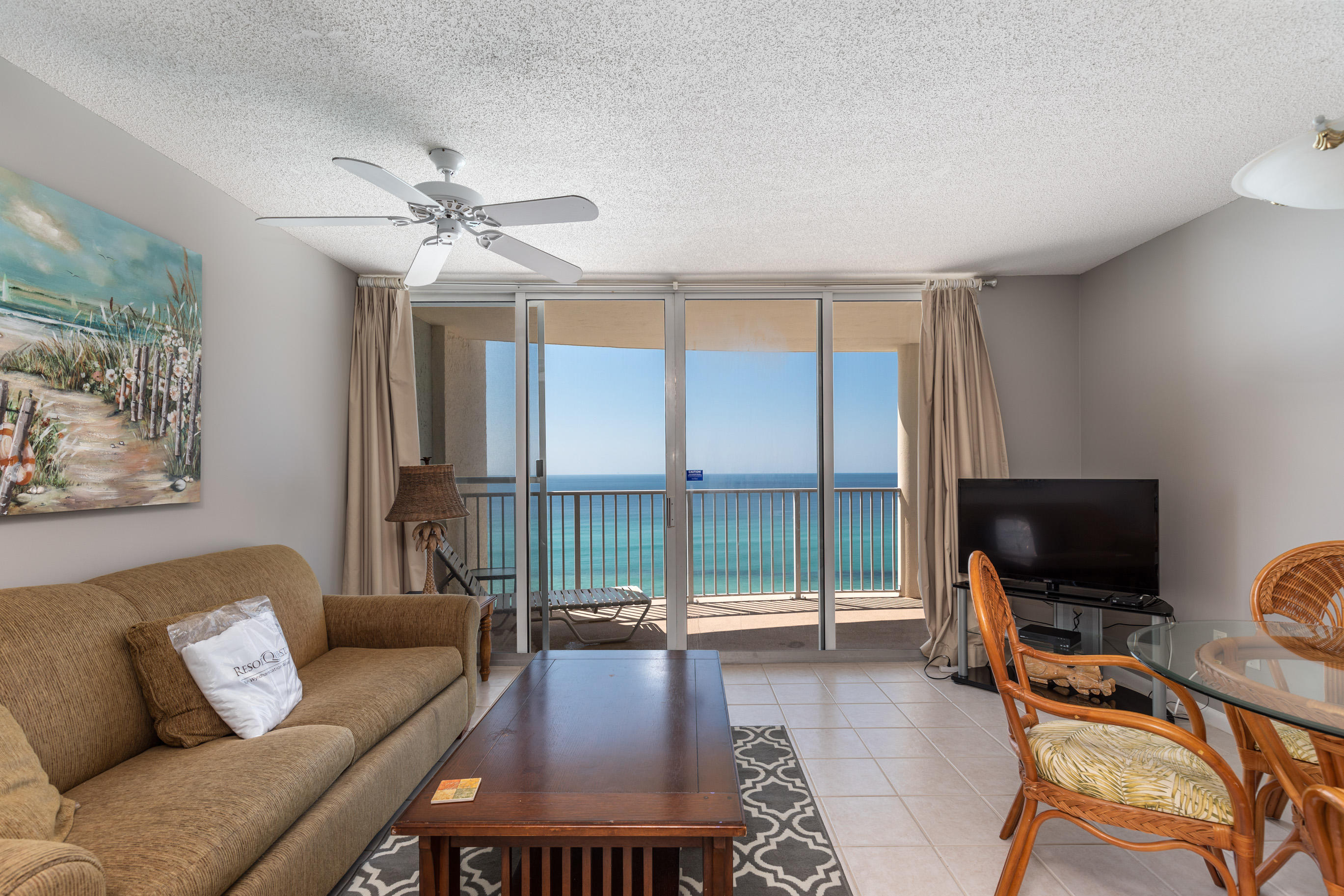Listed for only $264,500 1102 Long Beach Towers IV is a great opportunity to own a gulf front real estate at a reasonable price . Built in 1999, tower IV is the newest of all the long beach towers which offers an improved floor plan with : gulf front bedroom, full bath, gulf front living and dining combo, full kitchen, expansive balcony, and full kitchen with laundry storage closet. Long Beach Towers Resort offers: over 1200 feet of beach, lagoon style pool with waterfall, poolside bar and grill, and gym. Come see why it is one of the most popular resorts In Panama City Beach.