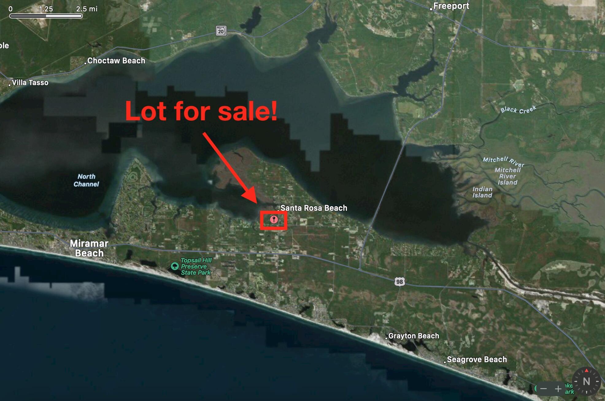 AMAZING PRICE on this vacant lot in Santa Rosa Beach just waiting for you to come and build! Lot is 50 x 125, wooded and currently zoned vacant. No utilities. Located 5 minutes from the Charles E. Cessna Landing & Boat Ramp, 10 minutes from beautiful 30A beaches and 15 minutes from Destin - this property would be a great residential building opportunity! At this price it is a STEAL and won't last long - So act quickly!