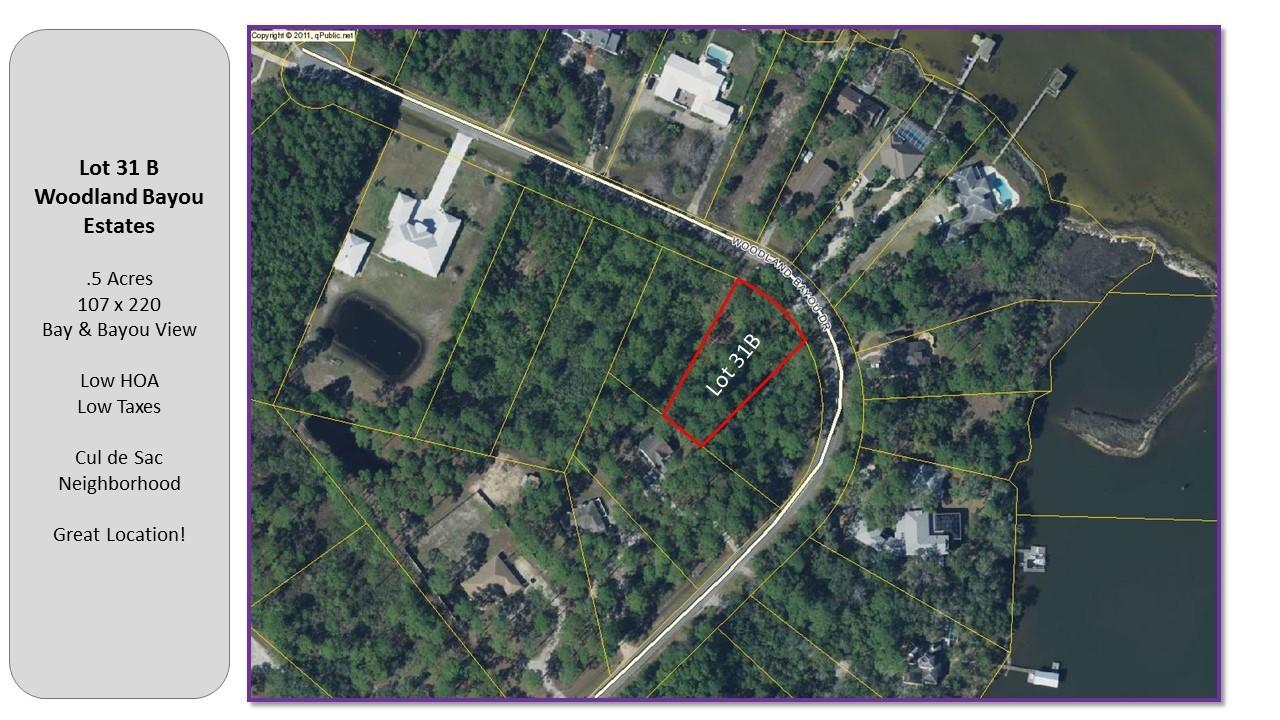 WOODLAND BAYOU ESTATES - Land