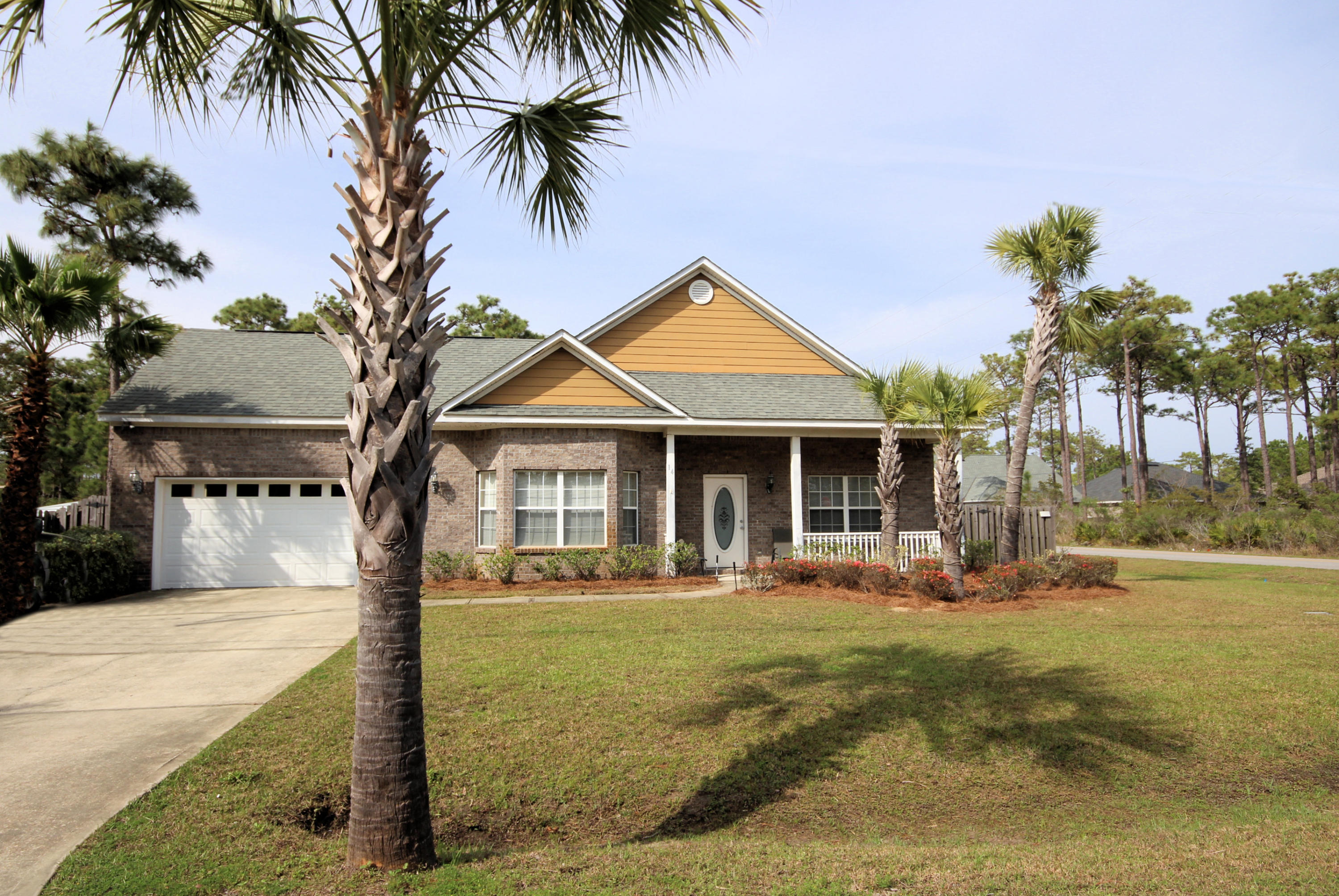 Just minutes from Grand Boulevard, Sandestin Golf & Beach Resort, Sacred Heart Hospital, shopping, dining, and entertainment, this 3 bedroom, 2 bath home is in a great location in Santa Rosa Beach. The large master suite opens to the back patio and features two large closets, one a walk-in, and a master bath with a double sink vanity, separate shower and garden tub. A breakfast bar separates the dining room and kitchen, which is complete with granite counter tops and stainless appliances. Other appointments include high ceilings, a wood burning fireplace, covered front porch and a fenced back yard.
