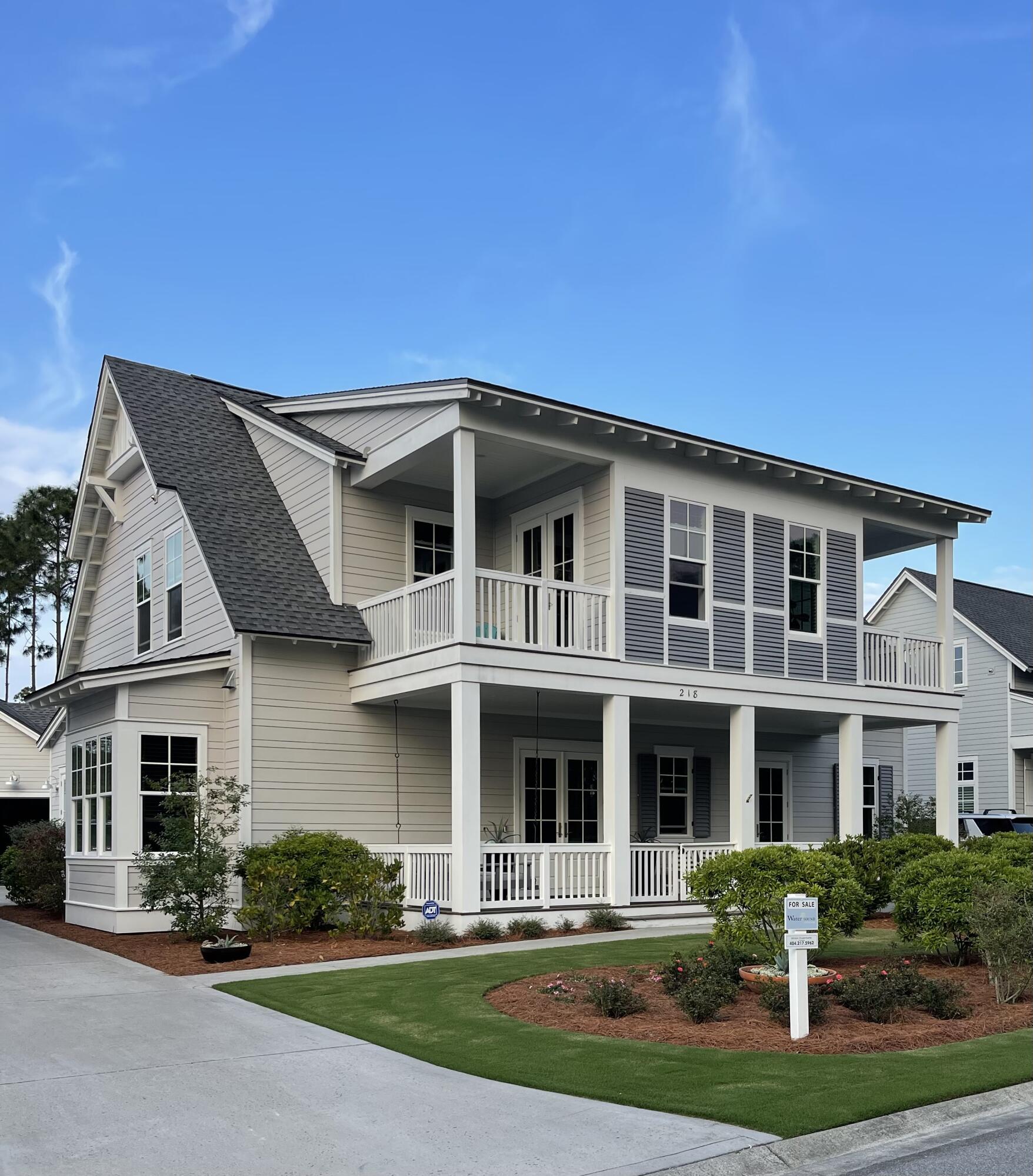 Designed for today's discerning homeowner, this beautifully constructed Romair home is the jewel of Watersound Origins. The open floor plan is an entertainer's dream, featuring 10 foot ceilings throughout. The gourmet kitchen is meticulously outfitted with Thermador appliances, leathered granite countertops and shiplap accents. Visit with your guests from the kitchen as they enjoy the spacious and exquisitely curated living/dining area.  The master bedroom is on the main level and features separate custom his and her closets that will make your jaw drop. Upstairs you'll find another large, open living/family room and three bedrooms with their own separate, private bathrooms. The back yard is large enough for a pool and spa and features a screened-in porch and covered pavilion with an outdoor fireplace and TV, perfect for cozy nights with friends and family.

Ideally situated across from the club house and resort style pool, you can easily walk to all the amenities that Watersound Origins has to offer: the golf course, tennis courts, pickle ball court, basketball court, sports field, playground, hiking trails, open green space, a community garden and even a dock on Lake Powell. Meet your neighbors and friends at the many HOA offerings: Book Club, Card Groups, Wine Tasting Group, Bunko, Farmers Market and many other holiday community activities. It's a great place to live, with something for everyone!