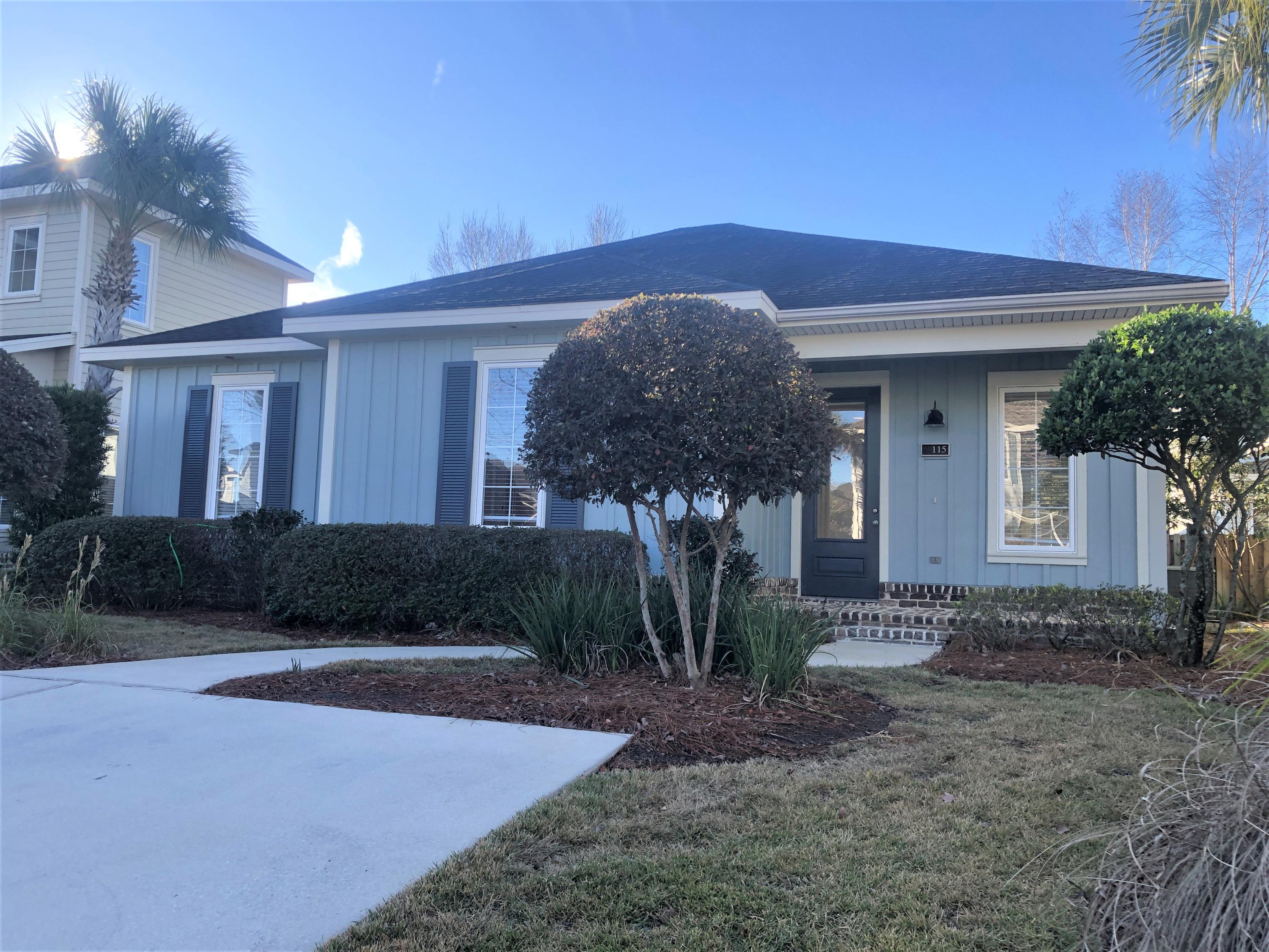 AVAILABLE NOW! This wonderfully kept, single-level, 3br 2bth home is located in the one of the best neighborhoods in S. Walton. Open floor plan, large kitchen, screened-in porch & NEW LVP flooring installed in spacious bedrooms (NO CARPET throughout). HOA maintains all landscaping, community pool, exercise facility, playground & dog park. Home features: porcelain tile flooring, granite counters, stainless appliances, all-wood cabinetry, crown molding, recessed lighting, LVP flooring, James Hardie Brand Siding, Lush Landscaping, Amenities galore and so much more! Don't forget to click the photo for more information. Security deposit to match 1st month's rent, NO smoking and small pets may be approved w/Refundable PET deposit.** **This home has NO Garage**
