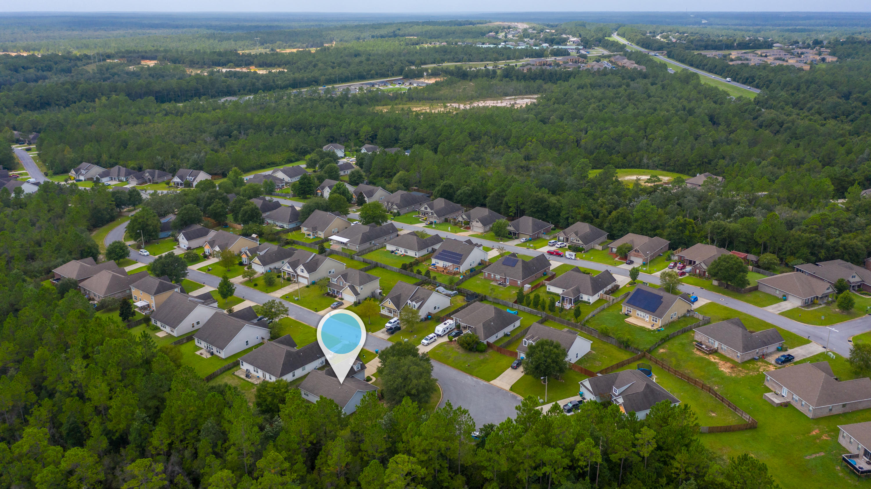 Welcome to the highly sought after subdivision of Rolling Ridge! This beautiful three-bedroom, two-bathroom home sits on a 1/4 acre tucked away on a cul-de-sac. Upon entering this home you are greeted with vaulted ceilings, columns, and an open floor-plan that features 18'' tile throughout the first floor and bathrooms. Both bedrooms  and bonus room on the second floor are carpeted but the Master Bedroom offers trayed ceilings, crown molding, and a sizeable closet. The master bathroom offers a double vanity, separate shower, and garden tub! Have peace of mind knowing that the vacant lot to the left of the property is considered common area and will not be developed. The seller has the survey ready and a termite bond in place. Don't miss your chance to own this exceptional property!