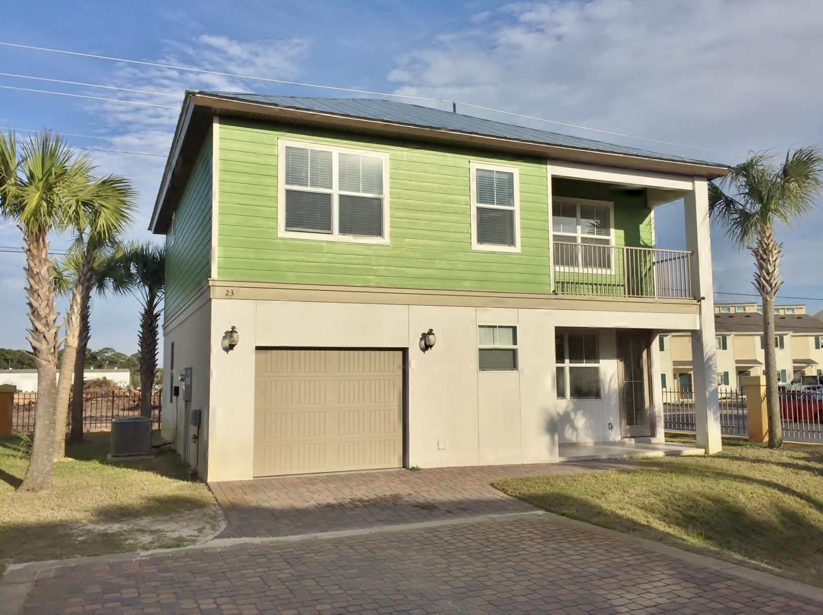 Completely Updated and Unfurnished house that is just steps to the beach. This property offers 3 spacious bedrooms, 4 full bathrooms,two separate living spaces, a 1 car garage full sized washer/dryer and a beautiful neighborhood pool. Come see what true beach living can be like.