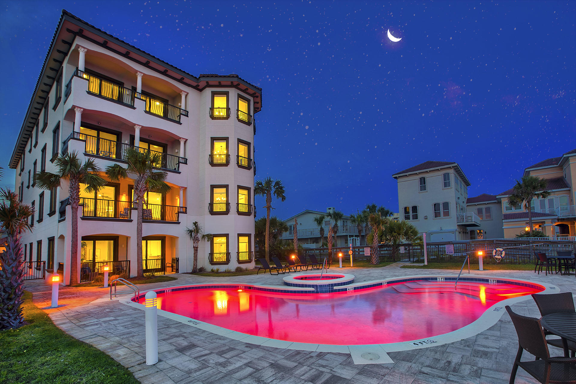 Welcome to Villa Burago! When you enter this Majestic, 5 BR, 5 Bath, 4026 SF Penthouse, you will feel like you are in a luxurious beachfront Home! Enjoy the amazing Gulf Views as you enter into a grand scale, large living area! The Gourmet Kitchen offers Wolf appliances, 48'' built-in Sub-Zero refrigerator. Custom kitchen cabinets. Quartz counter tops and more! Recently built in 2018, Villa Burago is one of the newest developments on the Emerald Coast. This residence is immaculate! Very spacious! High end finishes throughout. Every bedroom has its own en-suites. Bedroom 4 offers custom built-in full-size bunks. Quality concrete construction, Impact glass and solid doors. Soundproof! Private Garage!

If you are an Investor, this is a rental machine! Already $275,000.00 on the books for 2021 What makes this property so unique is that only four Penthouses exist. One PH per floor. Villa Burago is like having your own Gulf Front Residence on a huge 75 Ft X 500+ Ft Gulf Front lot. You can have a Gulf Front, Resort Style pool, relaxing spa, expansive sundeck with brick pavers and LED night lights, right outside your private patio without the crowd. Compare Gulf Front Vacant lots or existing Gulf Front Homes to this and you will quickly see that Villa Burago is the perfect choice for you!
