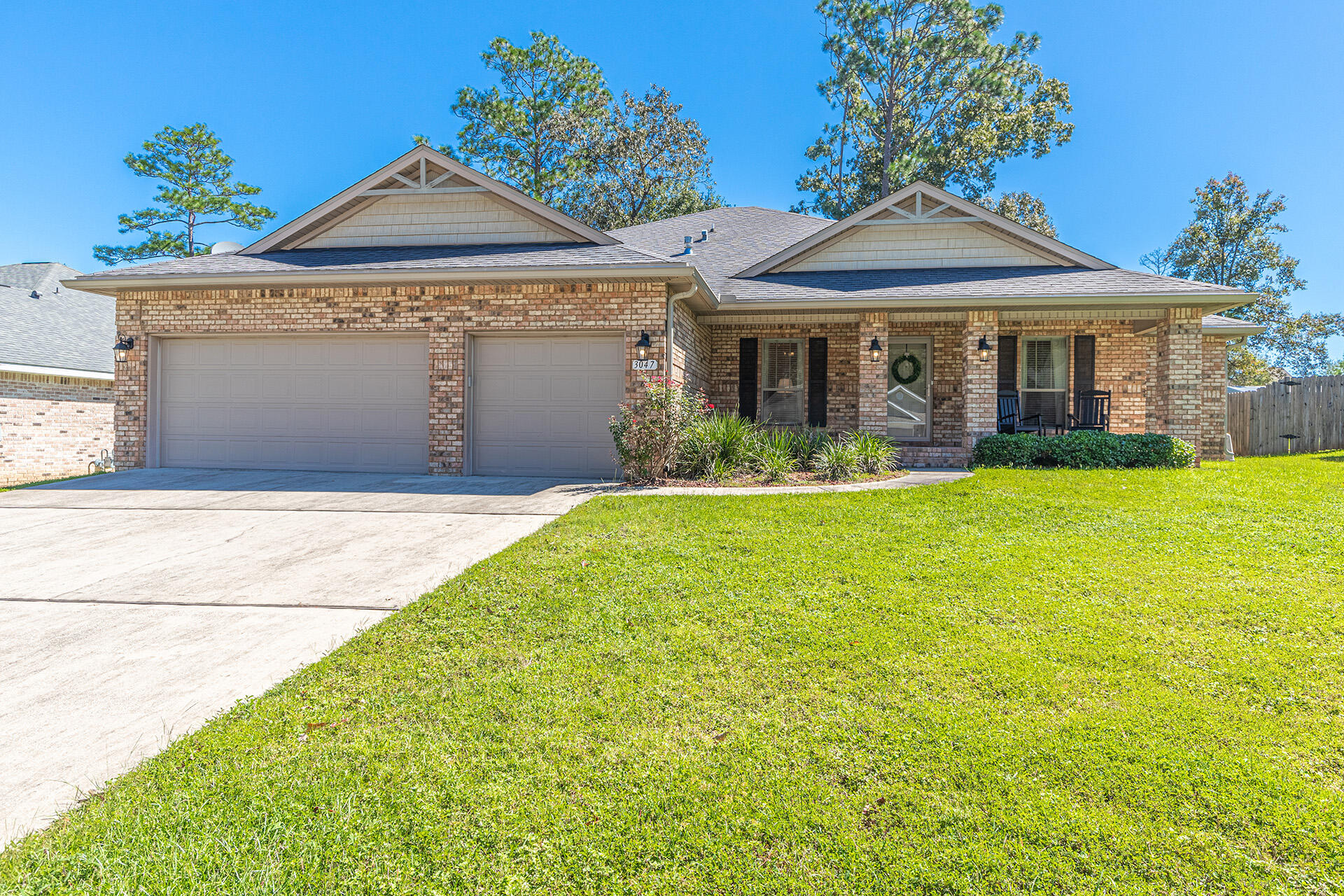 *Available December 15th!*

This gorgeous home in north Crestview features beautiful hardwood flooring, granite countertops, 3 full bathrooms, a 3 car garage and a privacy fenced backyard. There are many other nice upgrades and features as well as a community pool and tennis courts. 

This home is not pet friendly.
Tenant to verify all data.
Please contact Sound Choice Real Estate to schedule a showing- 850-389-8533.