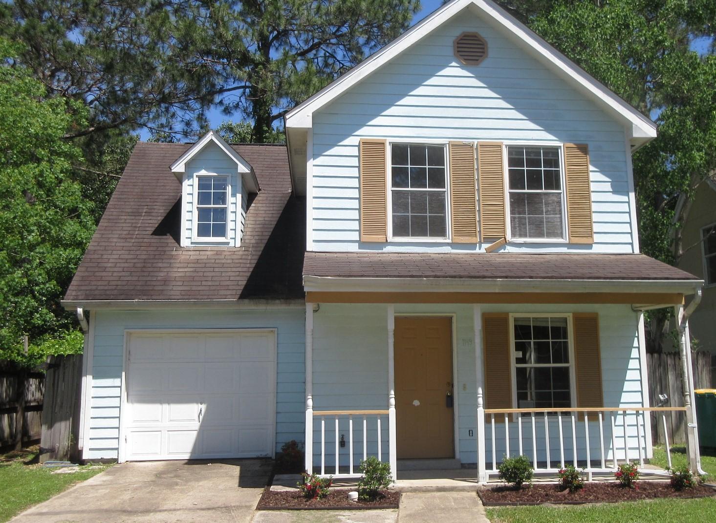 With a little love this 3 bedroom, 2.5 bath REO home would be a fantastic long term rental or year round residence. The home is located on a small street with little traffic, and is close to schools, shopping, Military bases and job opportunities. The home features a wood burning fireplace, hardwood floors, a fenced back yard and an attached 1 car garage!