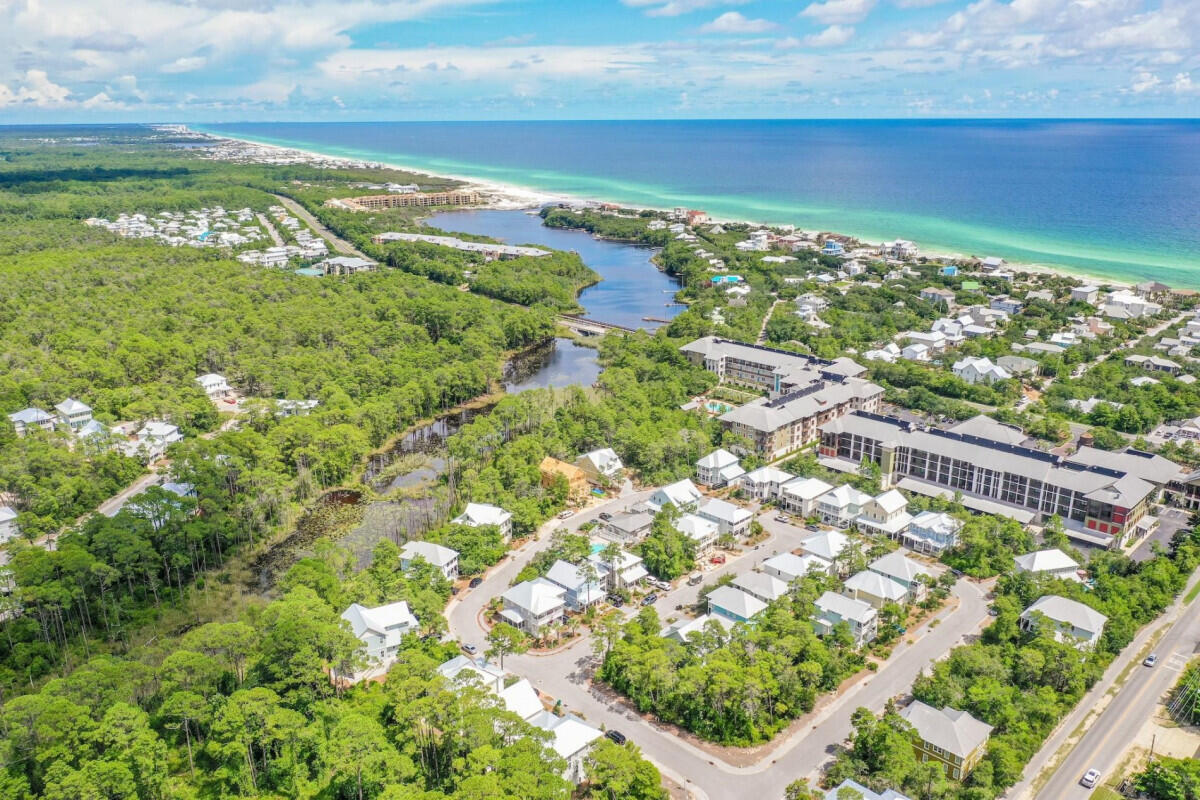 Incredible opportunity to build your dream residence or investment rental in Lakeside at Blue Mountain, one of 30As most desirable communities. Amazing, oversized lot located at the end of the very quiet Kristin Court. Backing up to peaceful protected Dune Lake, this huge lot offers pure serenity. When you aren't relaxing at the beautiful sandy white beach, enjoy hiking the nature trails in the Point Washington State Forest which borders the N & E of the community. Enjoy lounging at the private community pool & clubhouse. No rental restrictions and no build out time. Close proximity to all 30A amenities including: Redfish Village, Blue Mountain Creamery, Blue Mabel, Blue Mountain Bakery, Red Fish Taco and so much more...Don't miss out on this large, secluded lot. Buyer to verify all info.