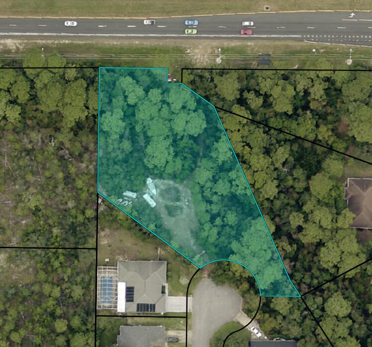 Entered for comp purposes only. 

Desirable building lot in Biscayne Point subdivision with neighborhood waterfront access to the sound. Enjoy the privacy of an acre lot at the end of a cul de sac. Small creek on the right side border but still plenty of room to build your dream home.