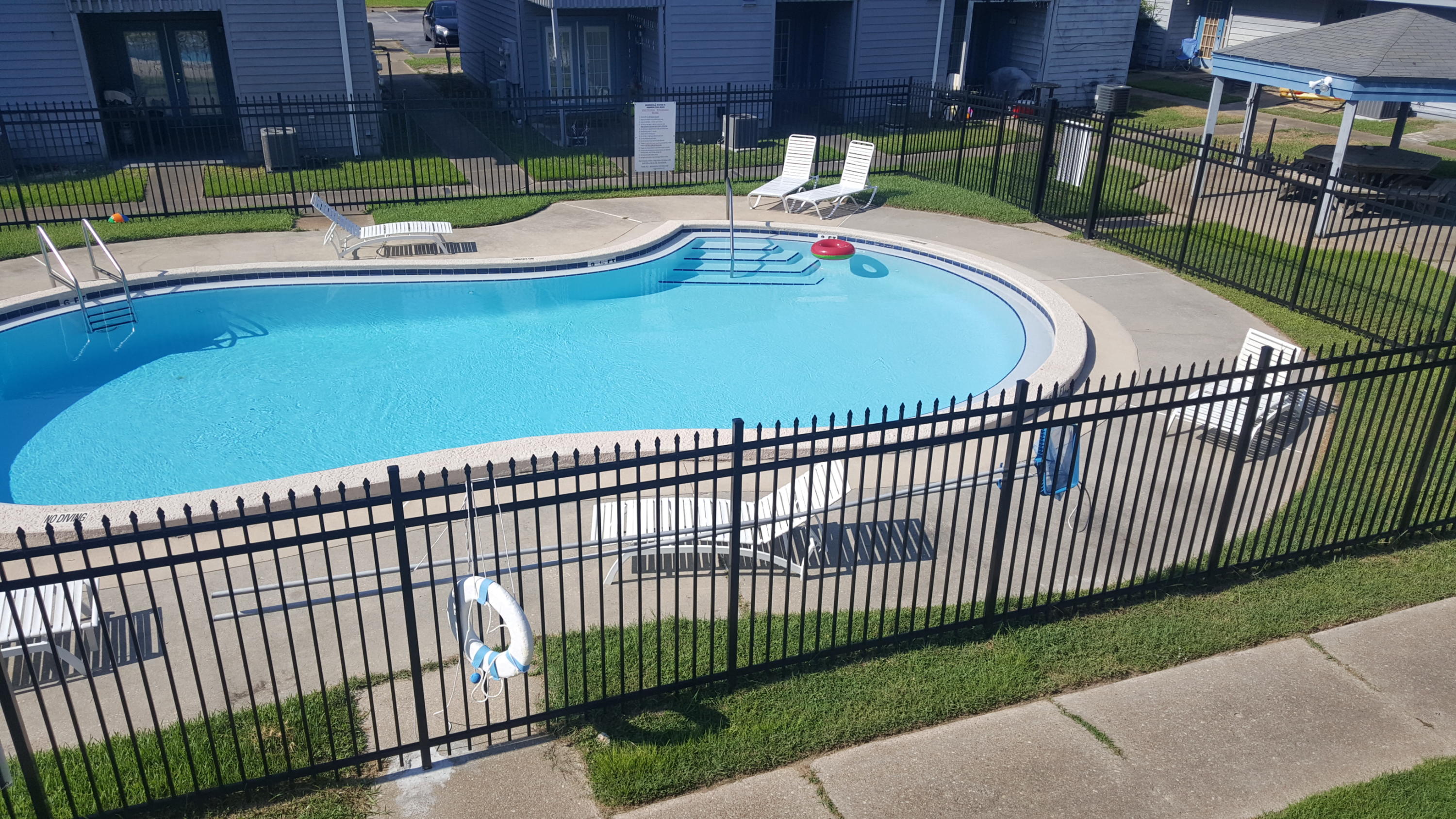 Great location for Hurlburt Field and College. This unit is away from the main street and backs up to the sparkling, in-ground pool and gazebo. Master bedroom has private balcony that faces the pool; covered patio outside of dining area for BBQ grills, relaxing. Available September 1st.
All Coastal Realty Services residents are enrolled in the Resident Benefits Package (RBP) which includes renters insurance, HVAC air filter delivery (for applicable properties) and our best-in-class resident rewards program, and much more! More details upon application.