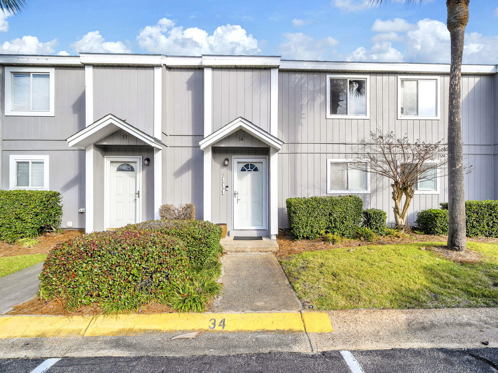 Must see!!   Value priced 3BR/ 2.5B  fully furnished  1289 sq ft townhome Located south of Hwy 98 on the beautiful  tropical  landscaped 114 acres of Southbay By The Gulf.  A 109 Townhome Resort amidst lake and gulf front access and views. 
This family oriented, pet friendly beach resort offers both patio and deck 2 and 3 story townhomes. New Photos coming soon!